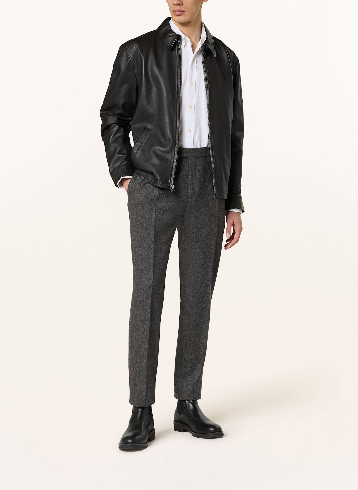 POLO RALPH LAUREN Shirt Custom Fit: WHITE