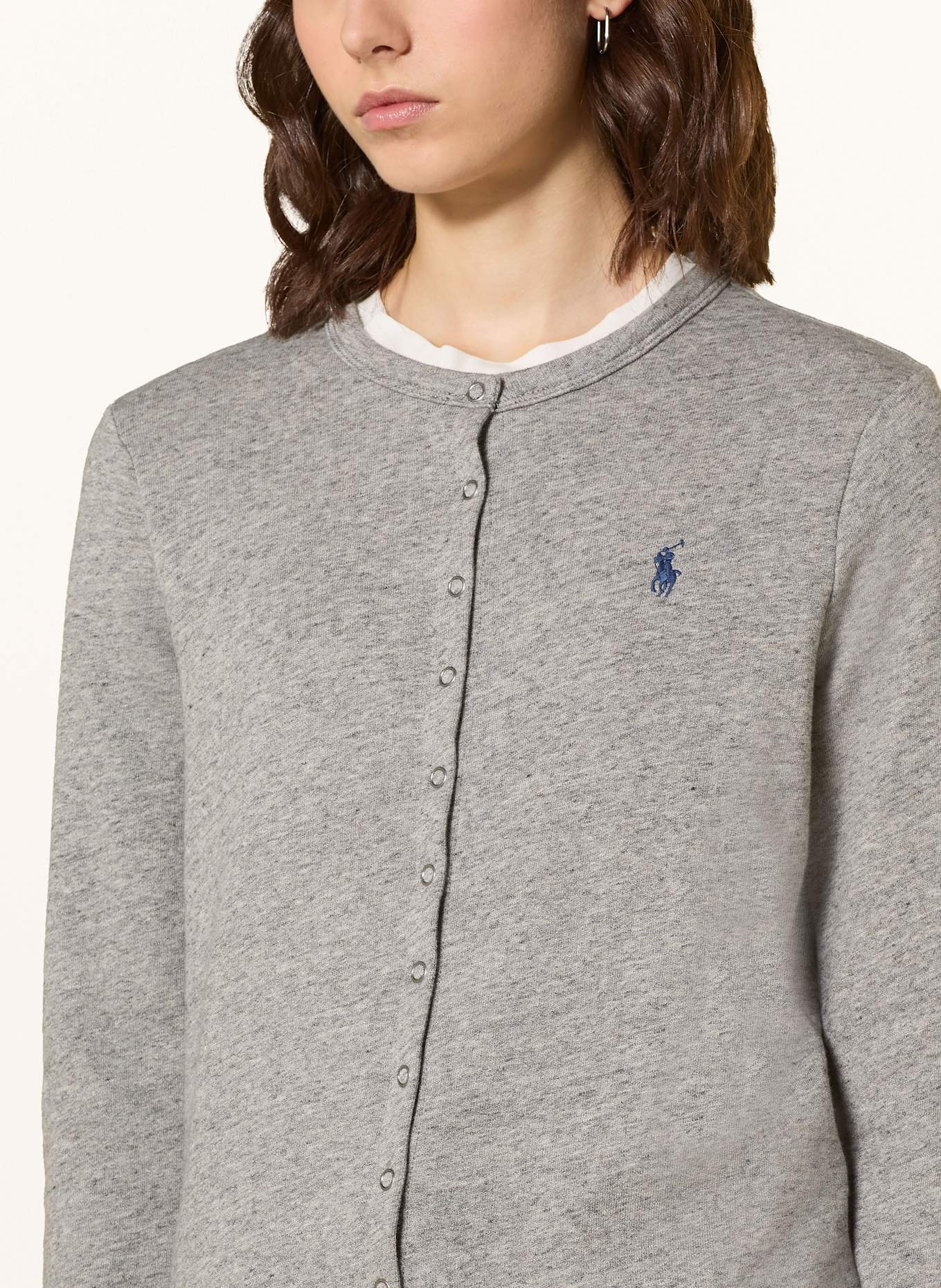 POLO RALPH LAUREN Sweat jacket in gray