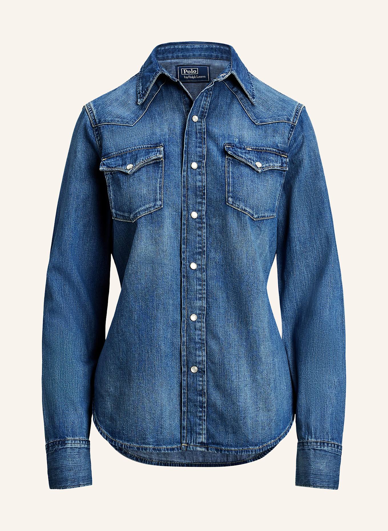 Womens ralph lauren denim shirt cheap