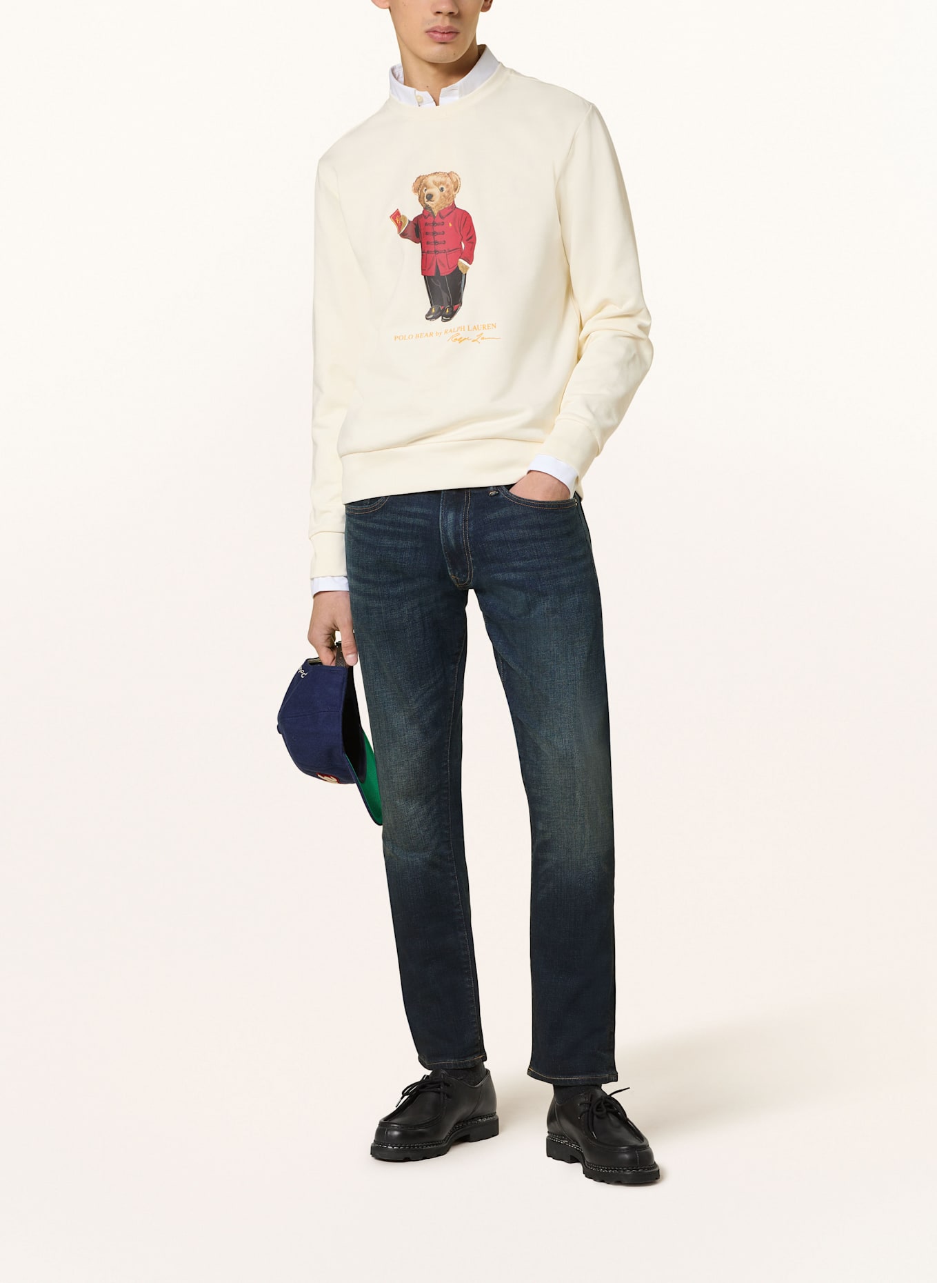 polo Rope RALPH LAUREN Sweatshirt: CREME