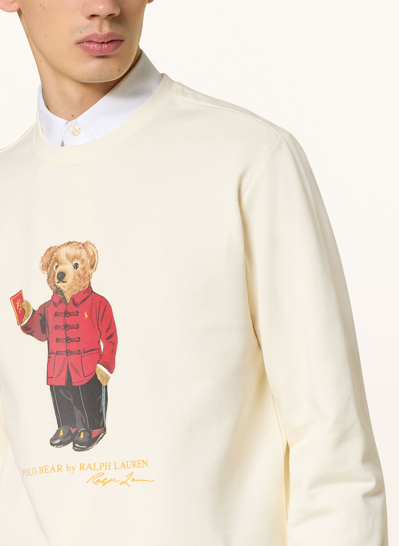 polo Rope RALPH LAUREN Sweatshirt: CREME