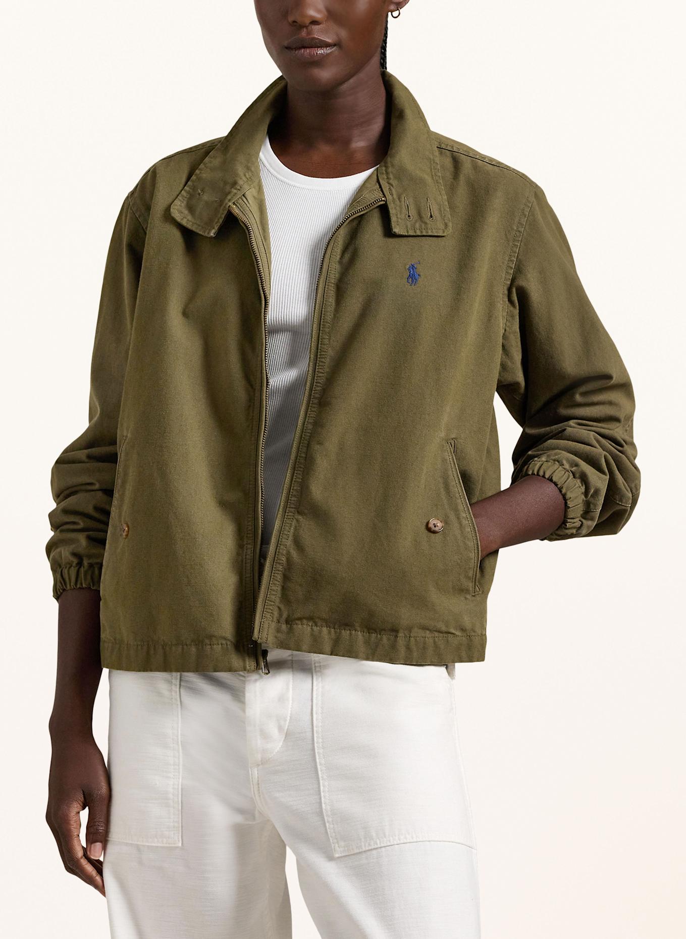Ralph lauren olive jacket best sale