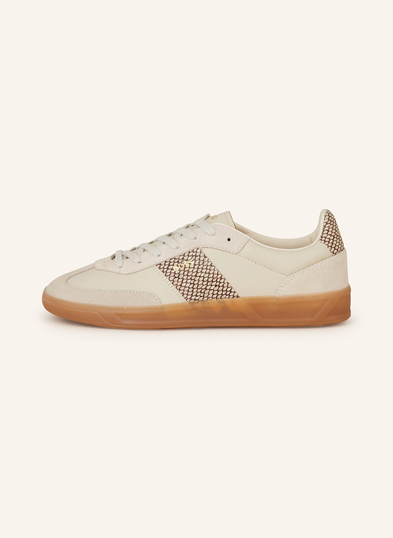 BOSS Sneakersy BRENTA TENN: KREMOWY/ BEŻOWY
