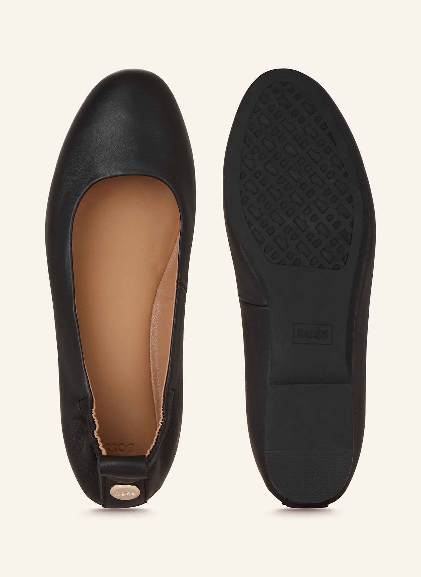 BOSS Ballerinas DASY: SCHWARZ