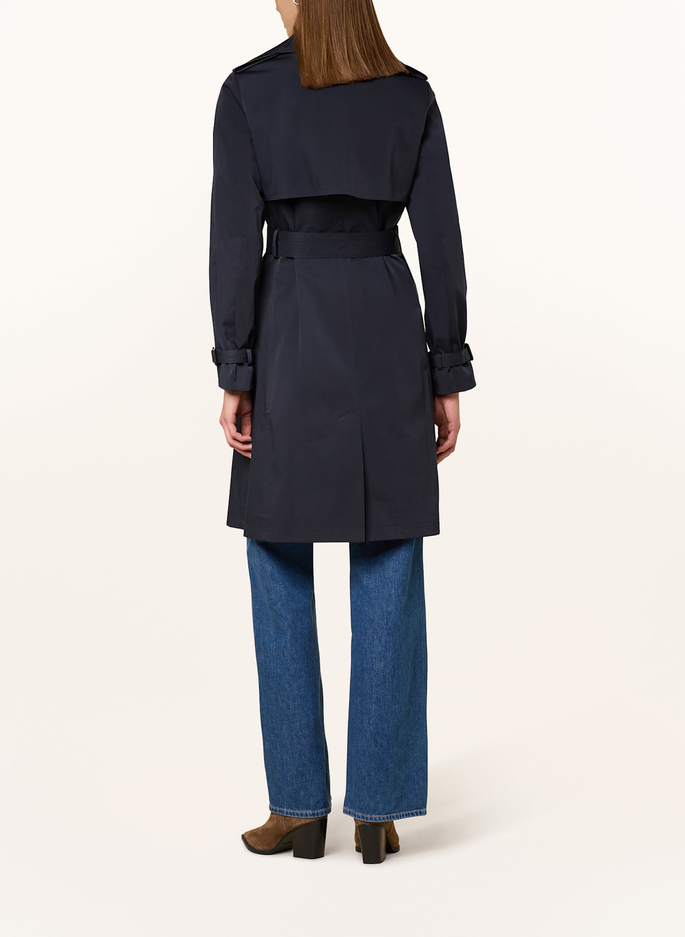 BOSS Trenchcoat CONRY: DUNKELBLAU