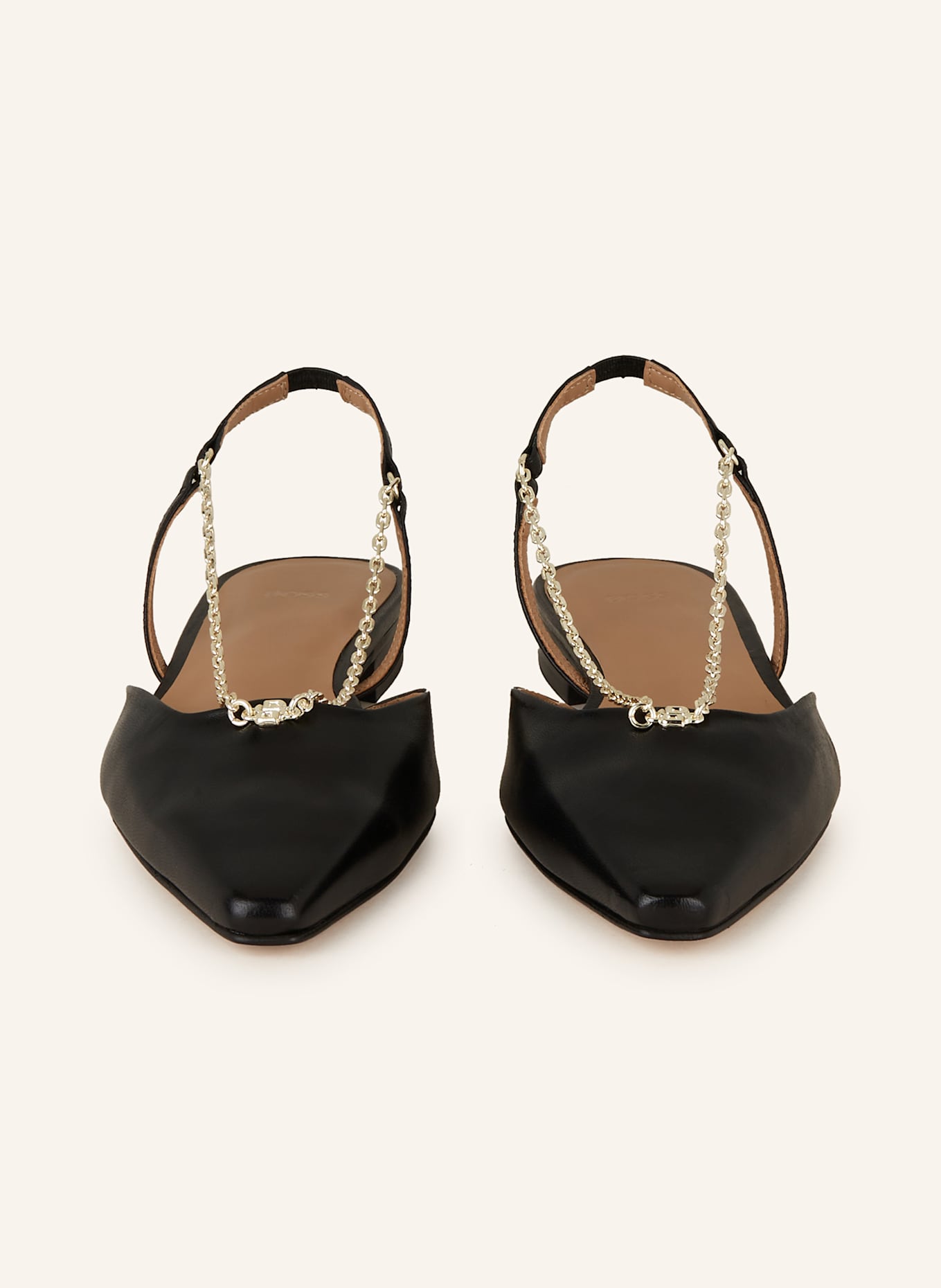 BOSS Sling ballerinas CHARLIZE: BLACK