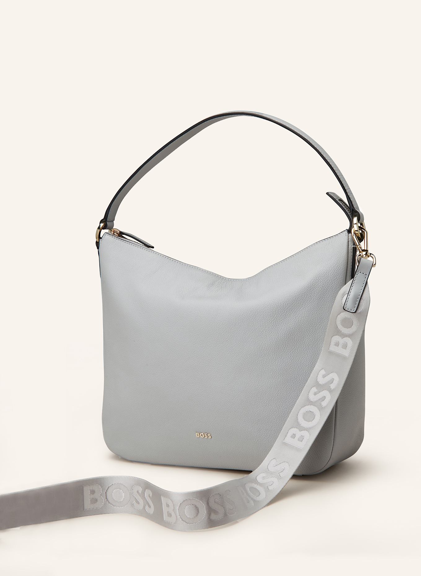 BOSS Hobo-Bag ALYCE: HELLGRAU