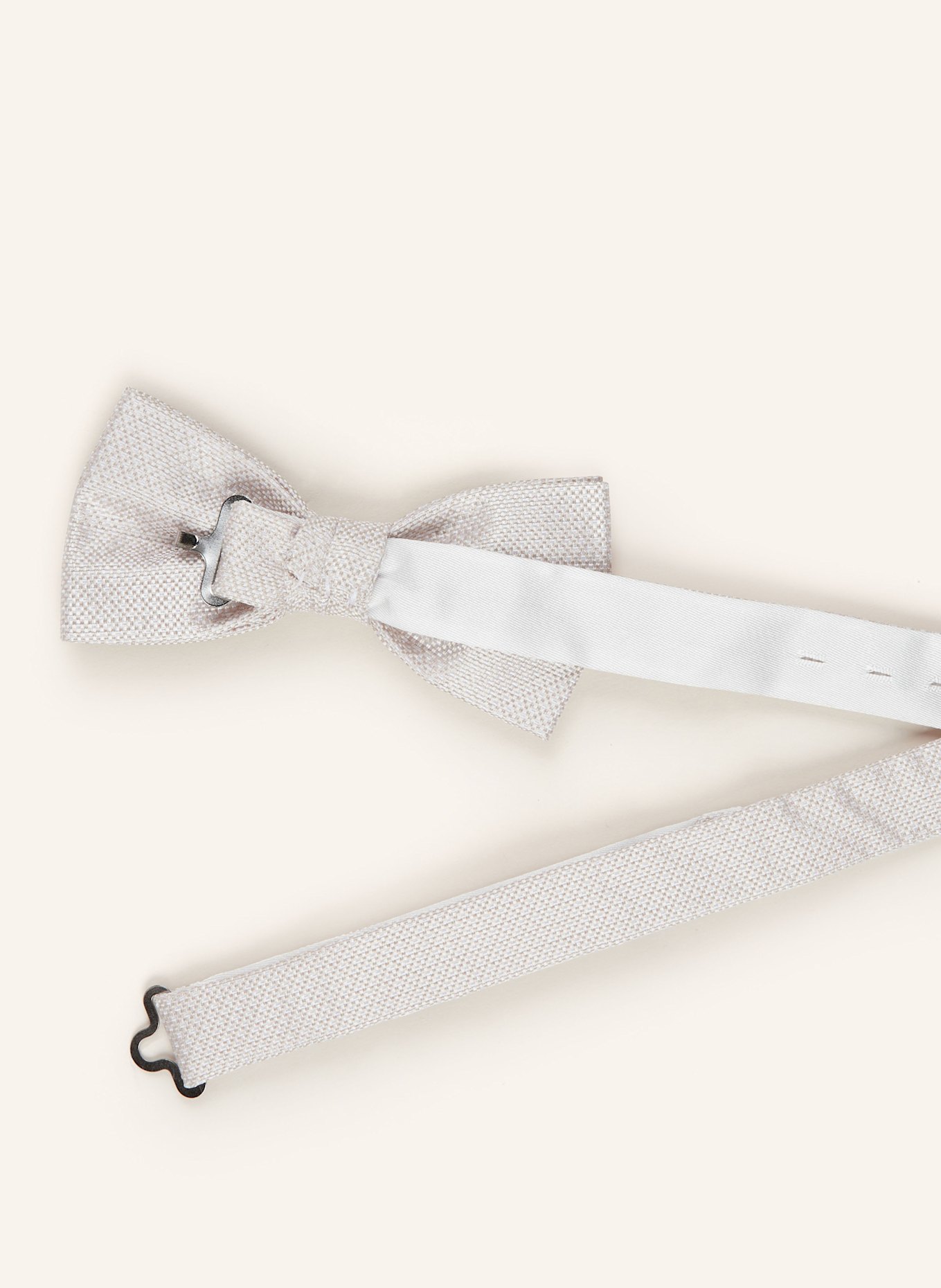 PAUL Set: Fliege und Einstecktuch: BEIGE