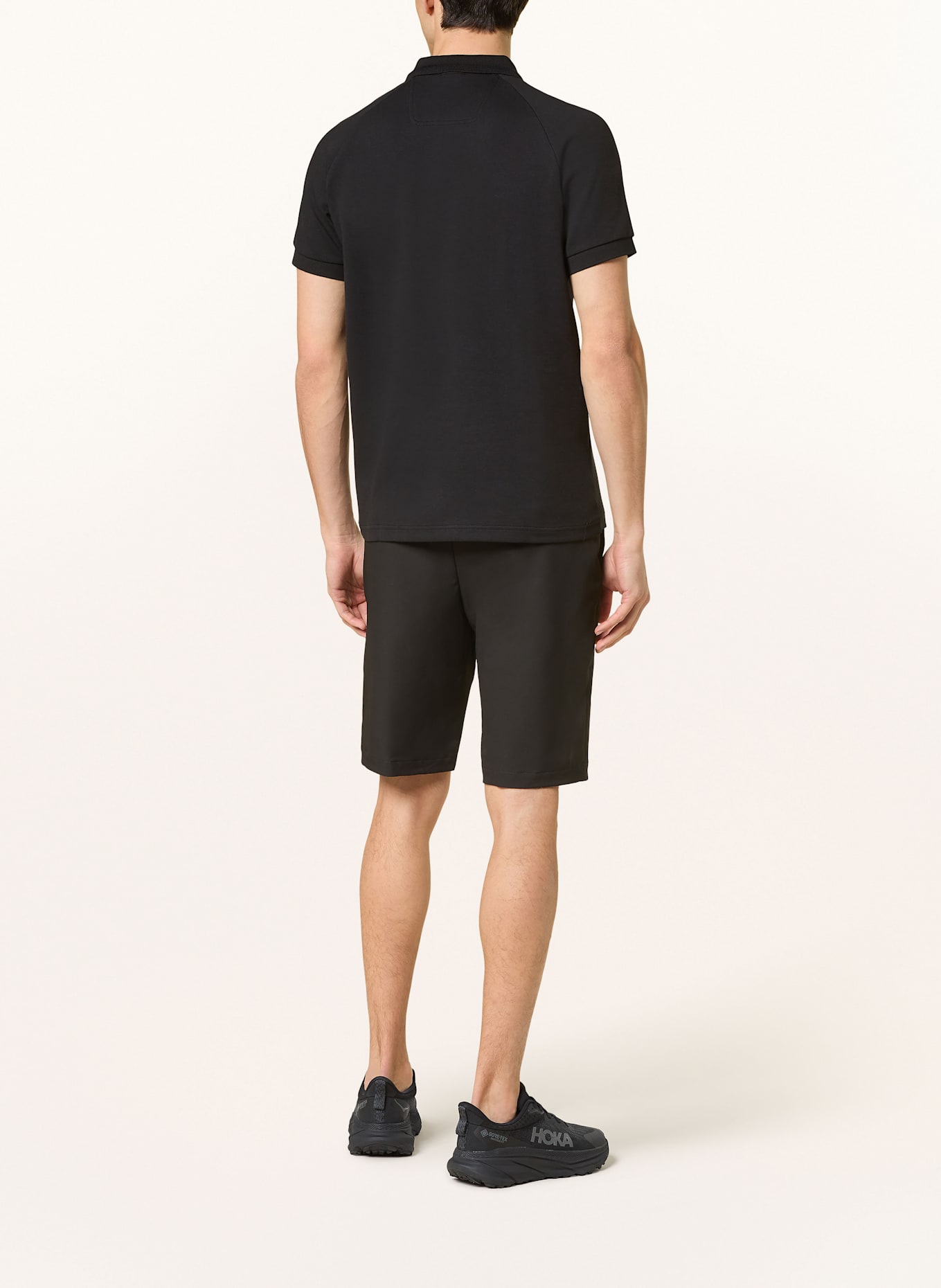 BOSS Koszulka polo z dżerseju PHILIX regular fit: CZARNY