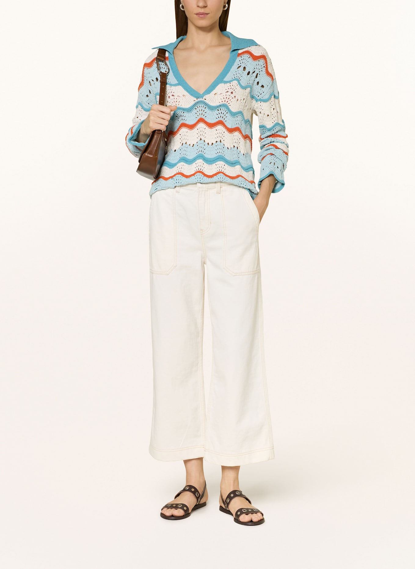 BOSS Jeans-Culotte MARLENE: 101 NATURAL
