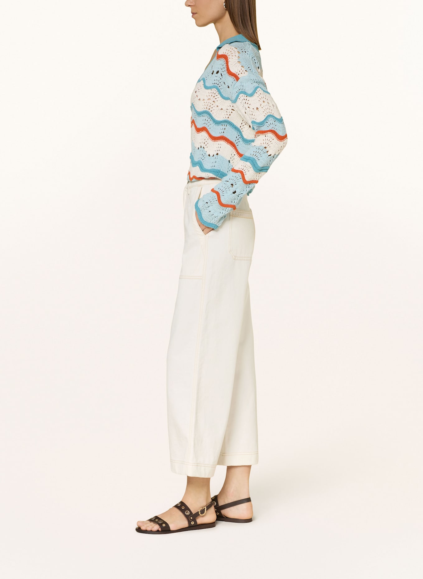 BOSS Jeans-Culotte MARLENE: 101 NATURAL