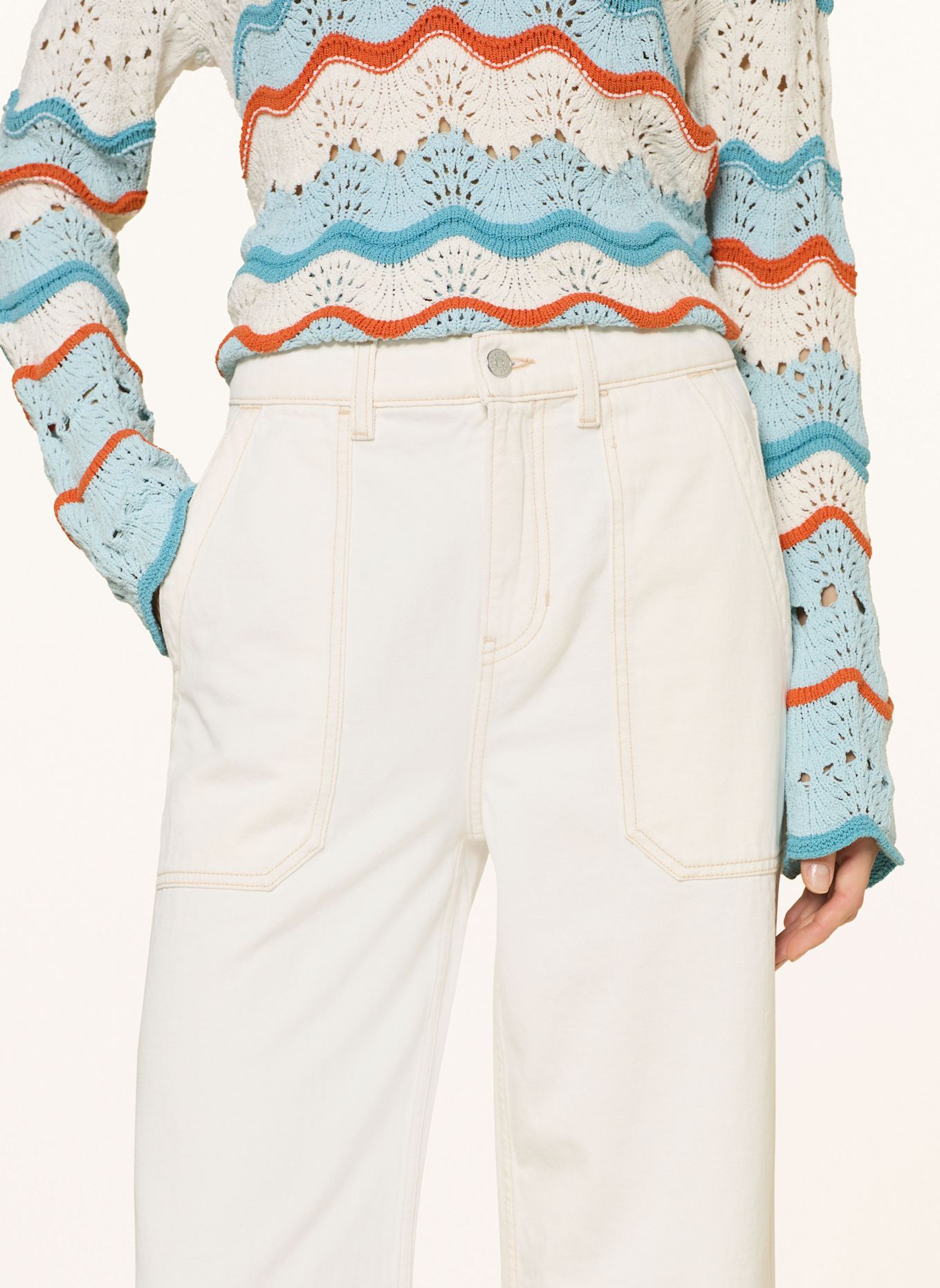 BOSS Jeans-Culotte MARLENE: 101 NATURAL