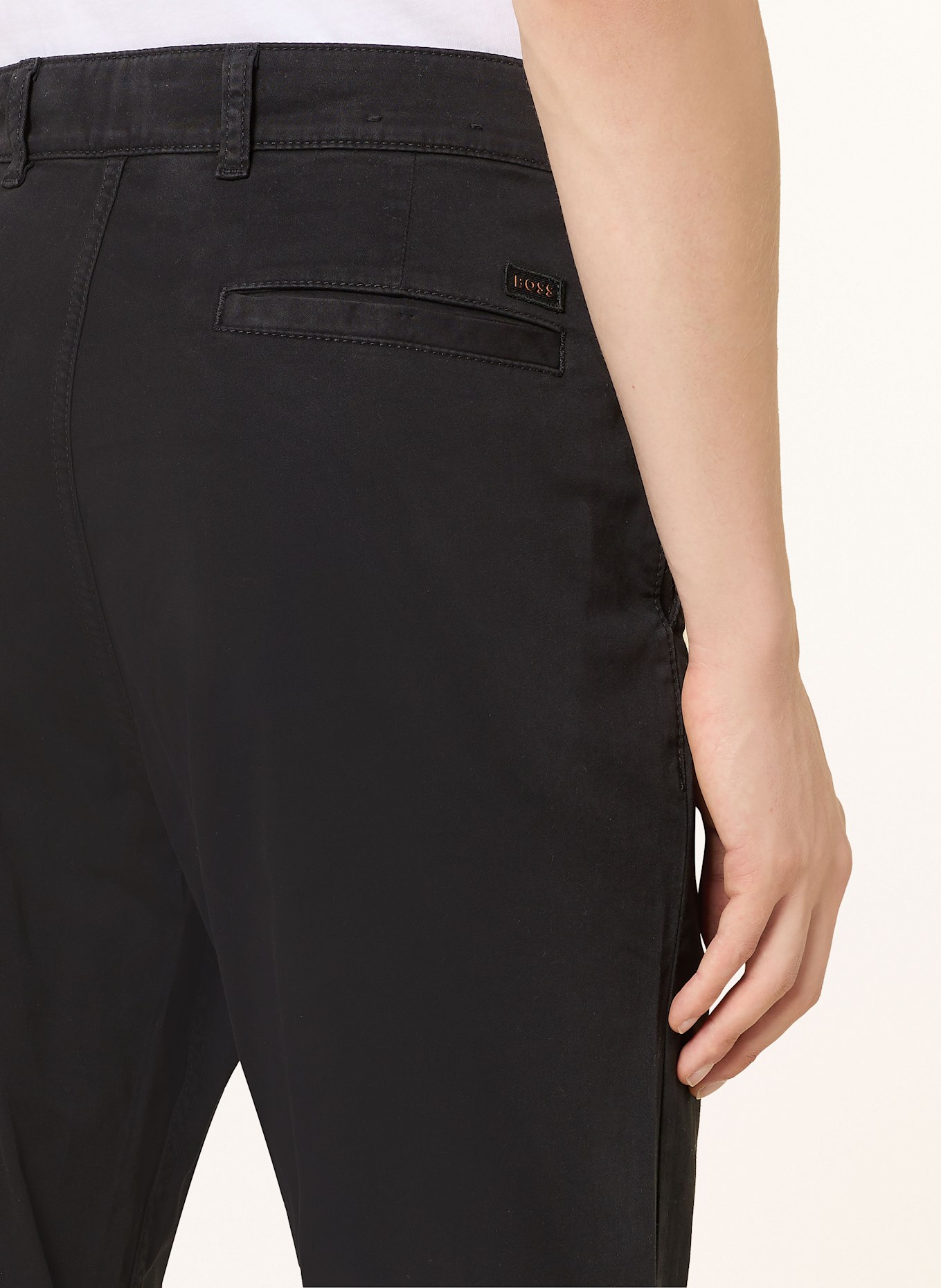 BOSS Chino REGULAR-1 Regular Fit: SCHWARZ
