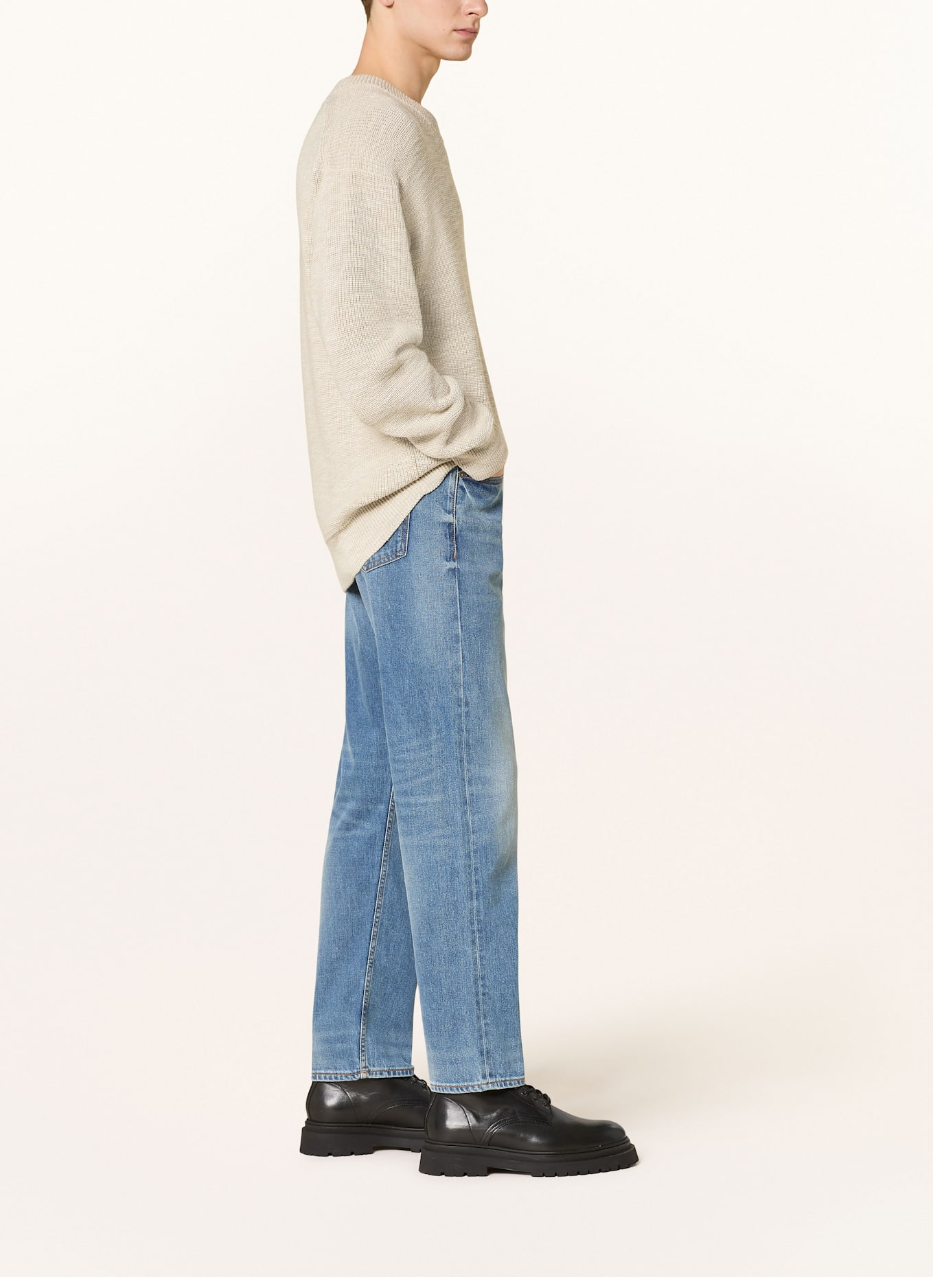 BOSS Jeans TROY SELVEDGE Regular Tapered Fit: 416 NAVY