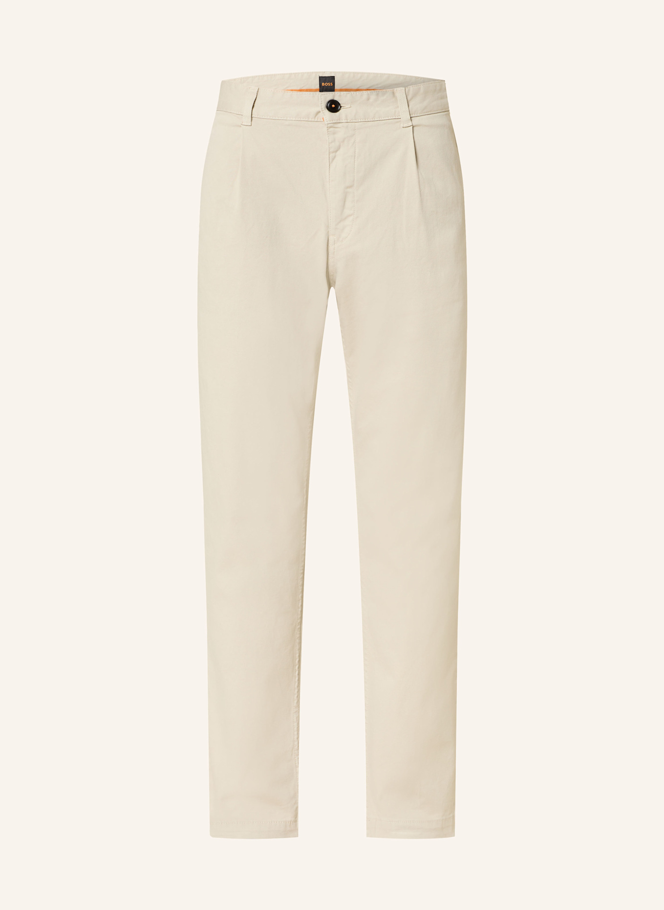 BOSS Chinos relaxed fit, Color: BEIGE (Image 1)