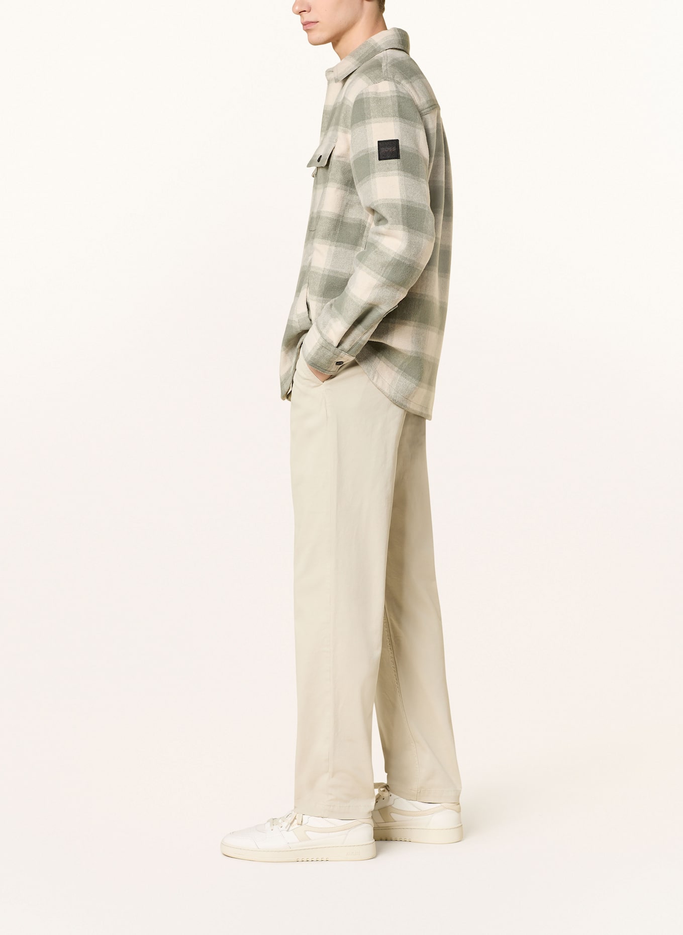 BOSS Chinos relaxed fit, Color: BEIGE (Image 4)