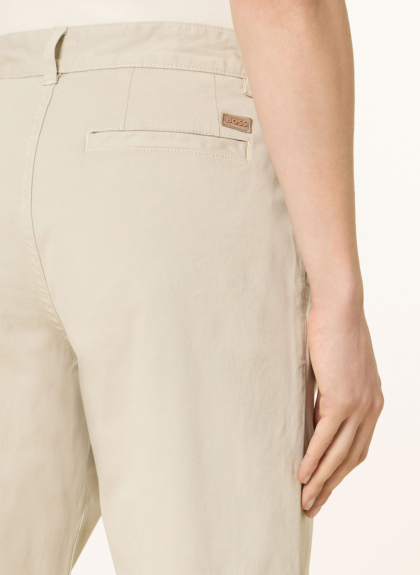 BOSS Chinos relaxed fit, Color: BEIGE (Image 5)