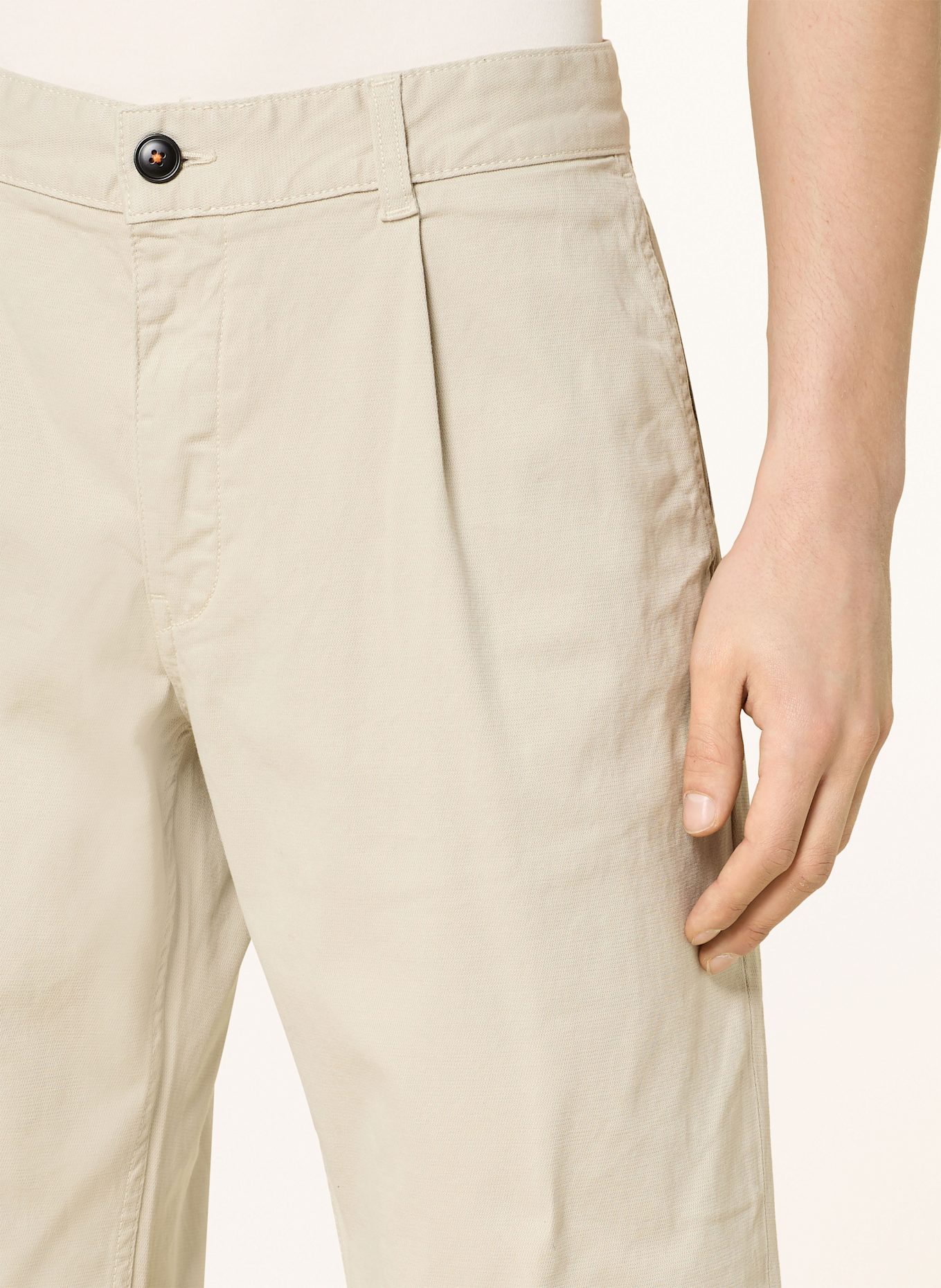 BOSS Chinos relaxed fit, Color: BEIGE (Image 6)