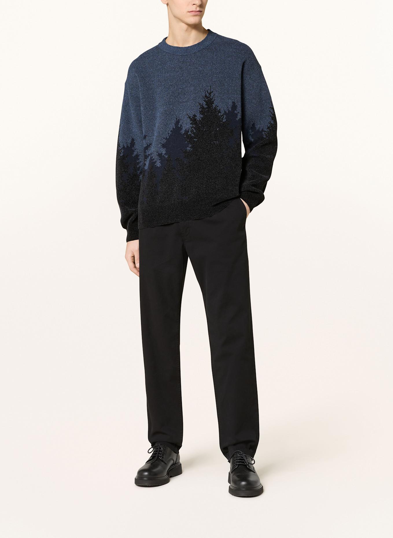 BOSS Chino Relaxed Fit: SCHWARZ