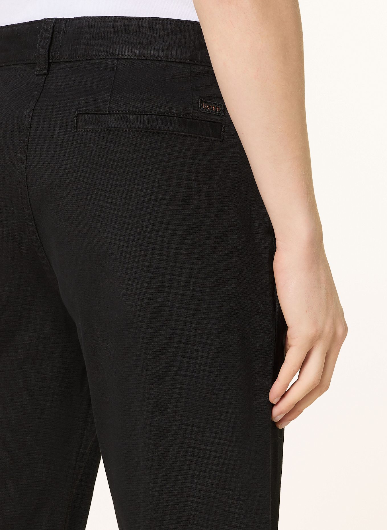 BOSS Chino Relaxed Fit: SCHWARZ