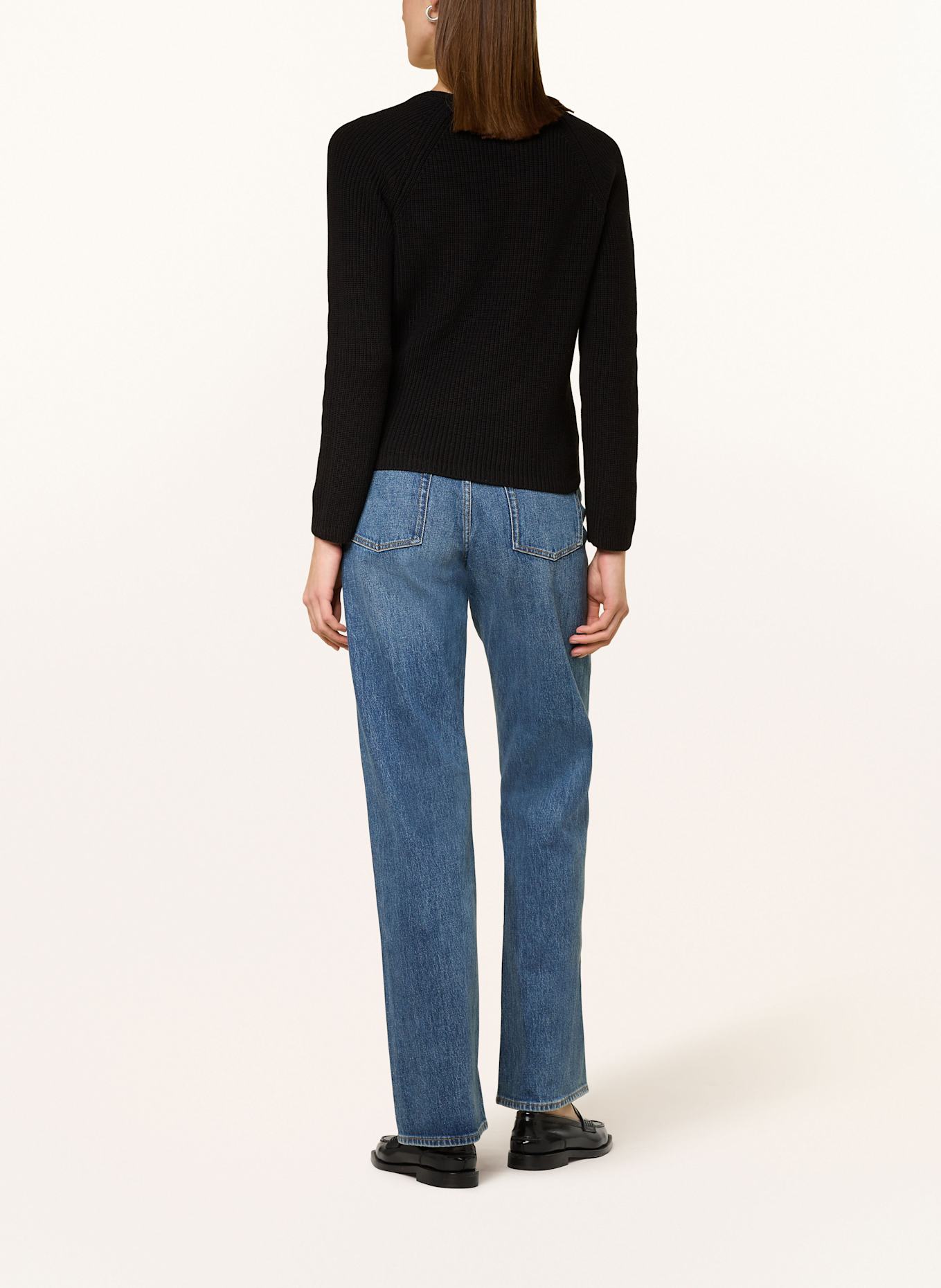 BOSS Pullover FARDIN: SCHWARZ