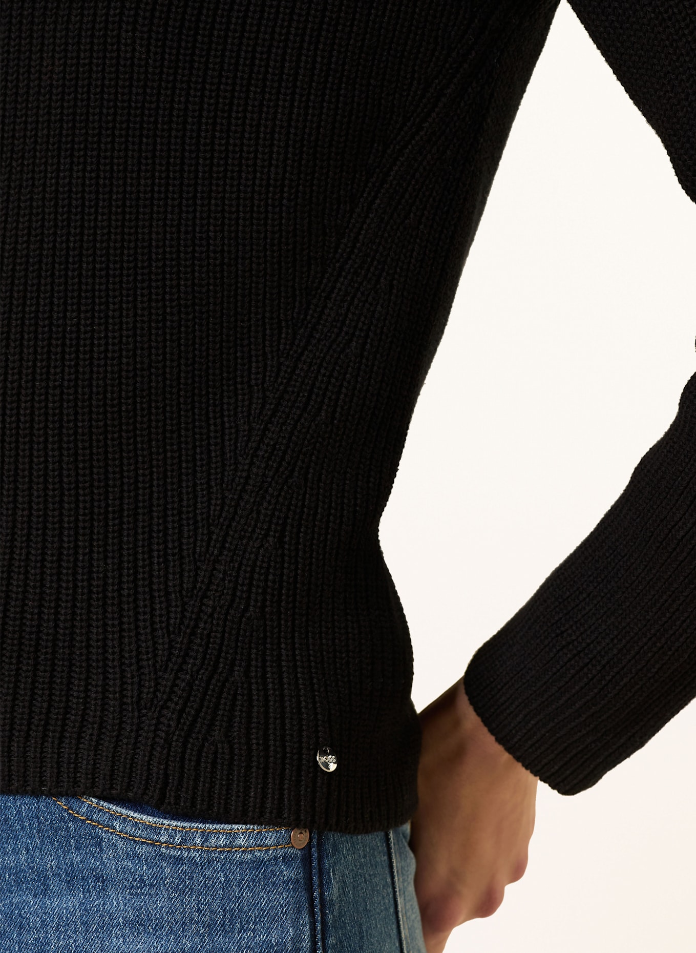 BOSS Pullover FARDIN: SCHWARZ