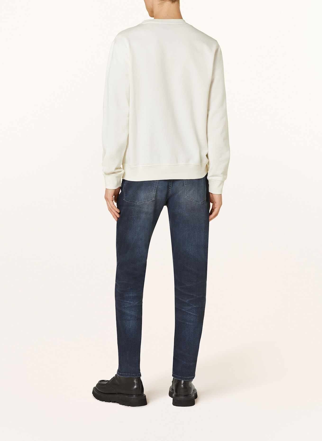 BOSS ONYX BO slim tapered fit jeans: 402 DARK BLUE