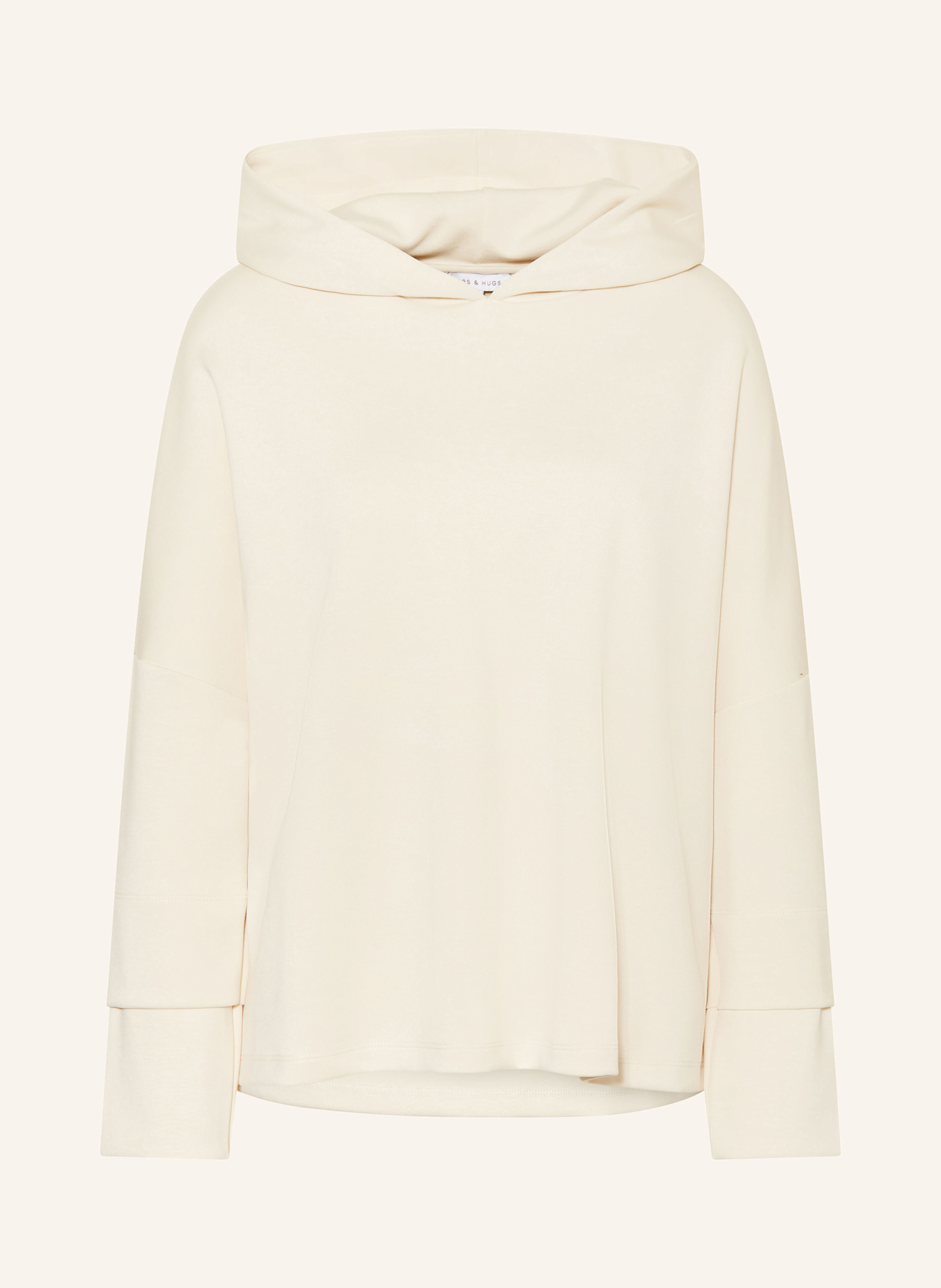 MRS & HUGS Hoodie: CREAM