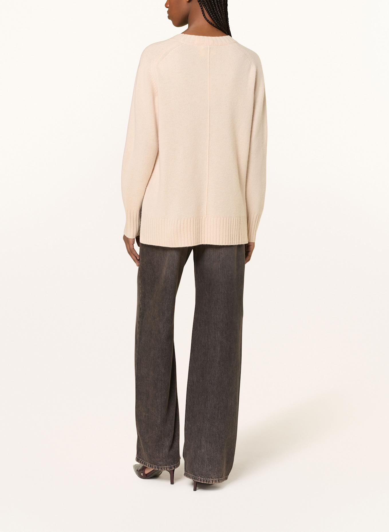 MRS & HUGS Cashmere-Pullover: NUDE