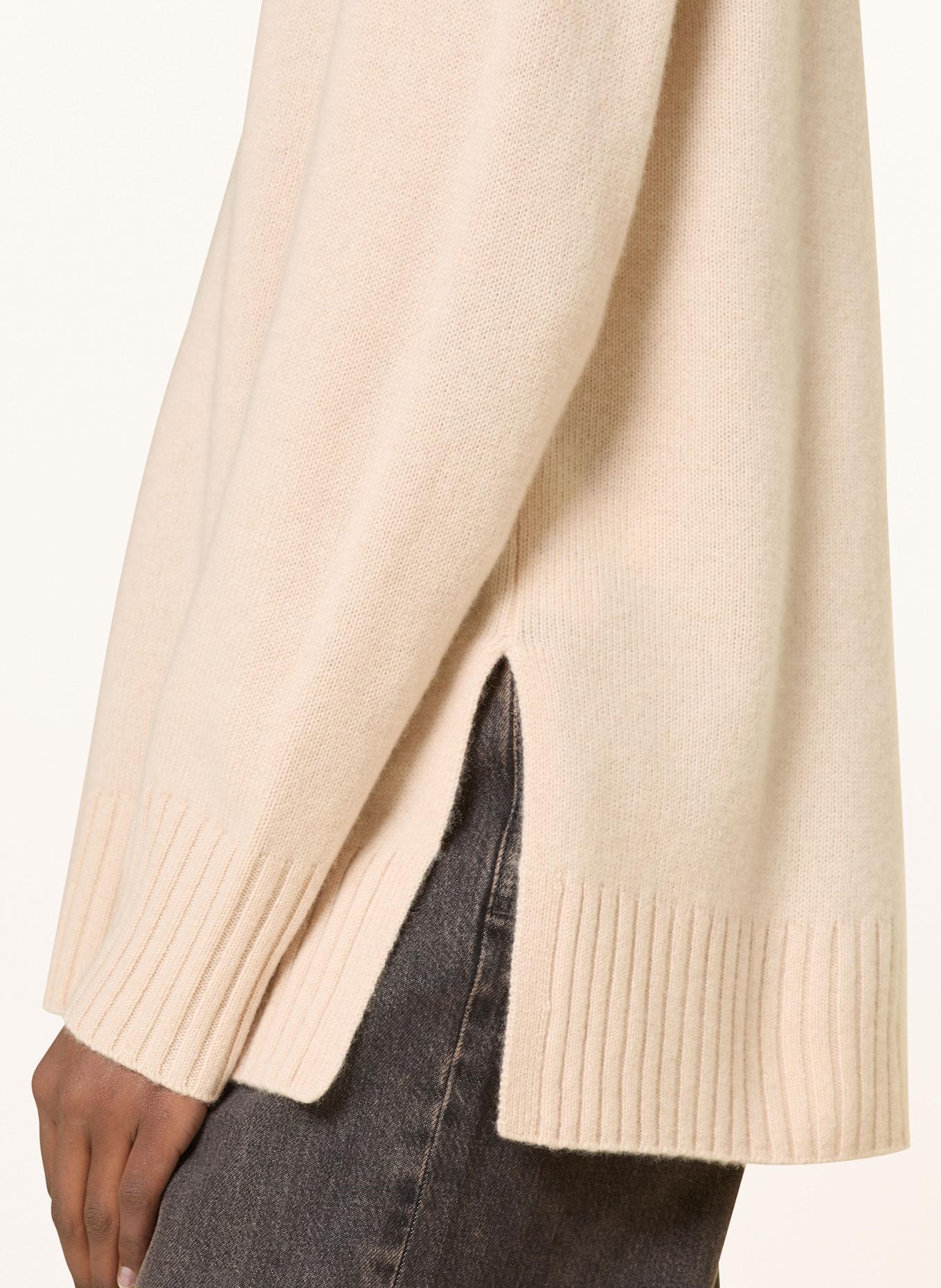 MRS & HUGS Cashmere-Pullover: NUDE