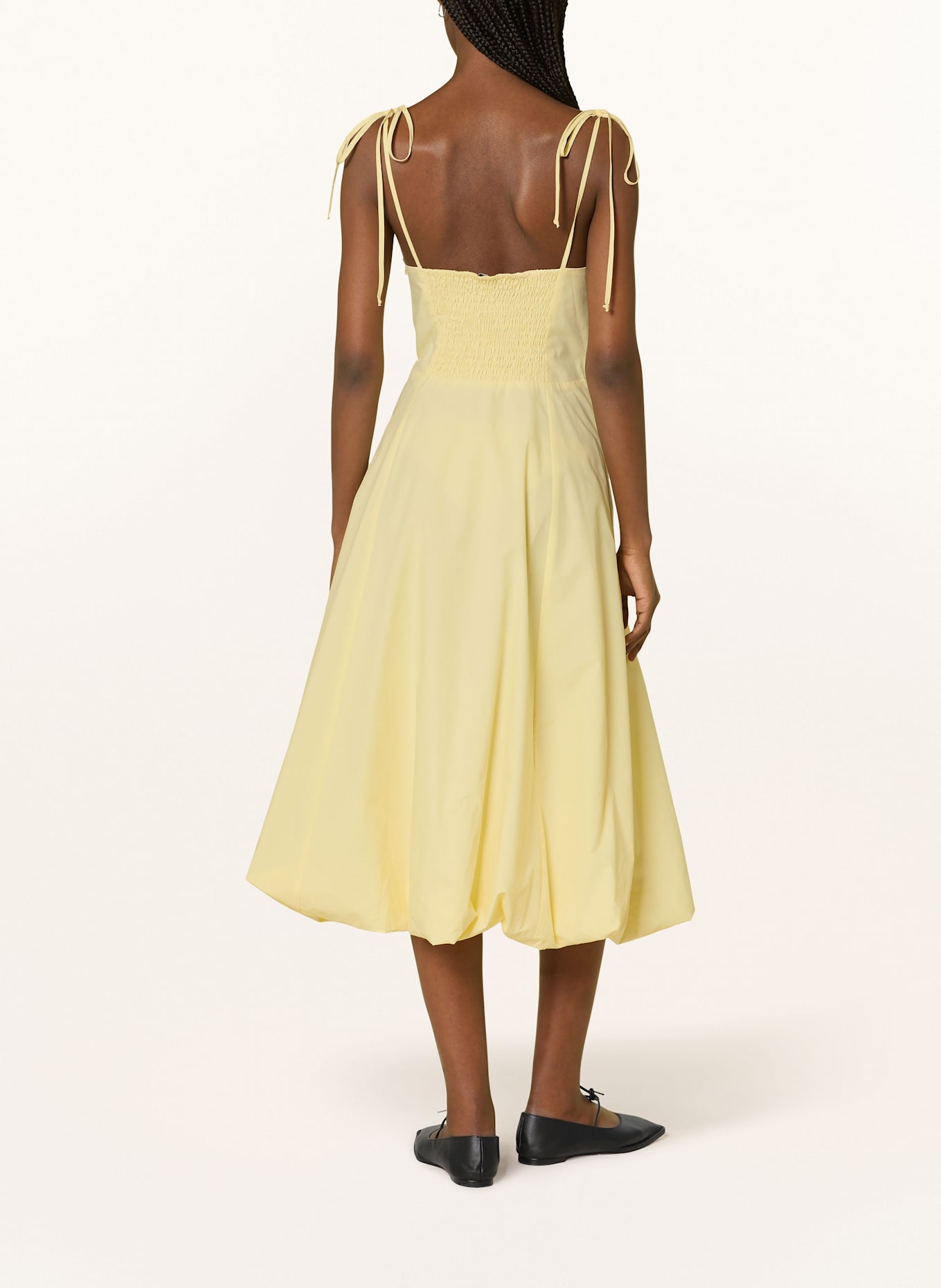 MRS & HUGS Kleid: HELLGELB