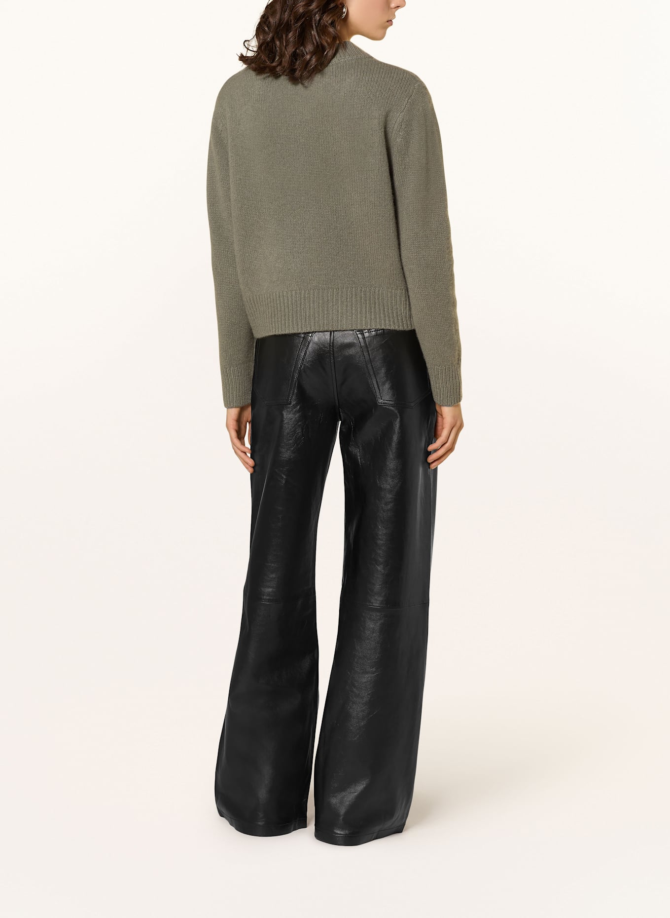 MRS & HUGS Kašmírový svetr: KHAKI