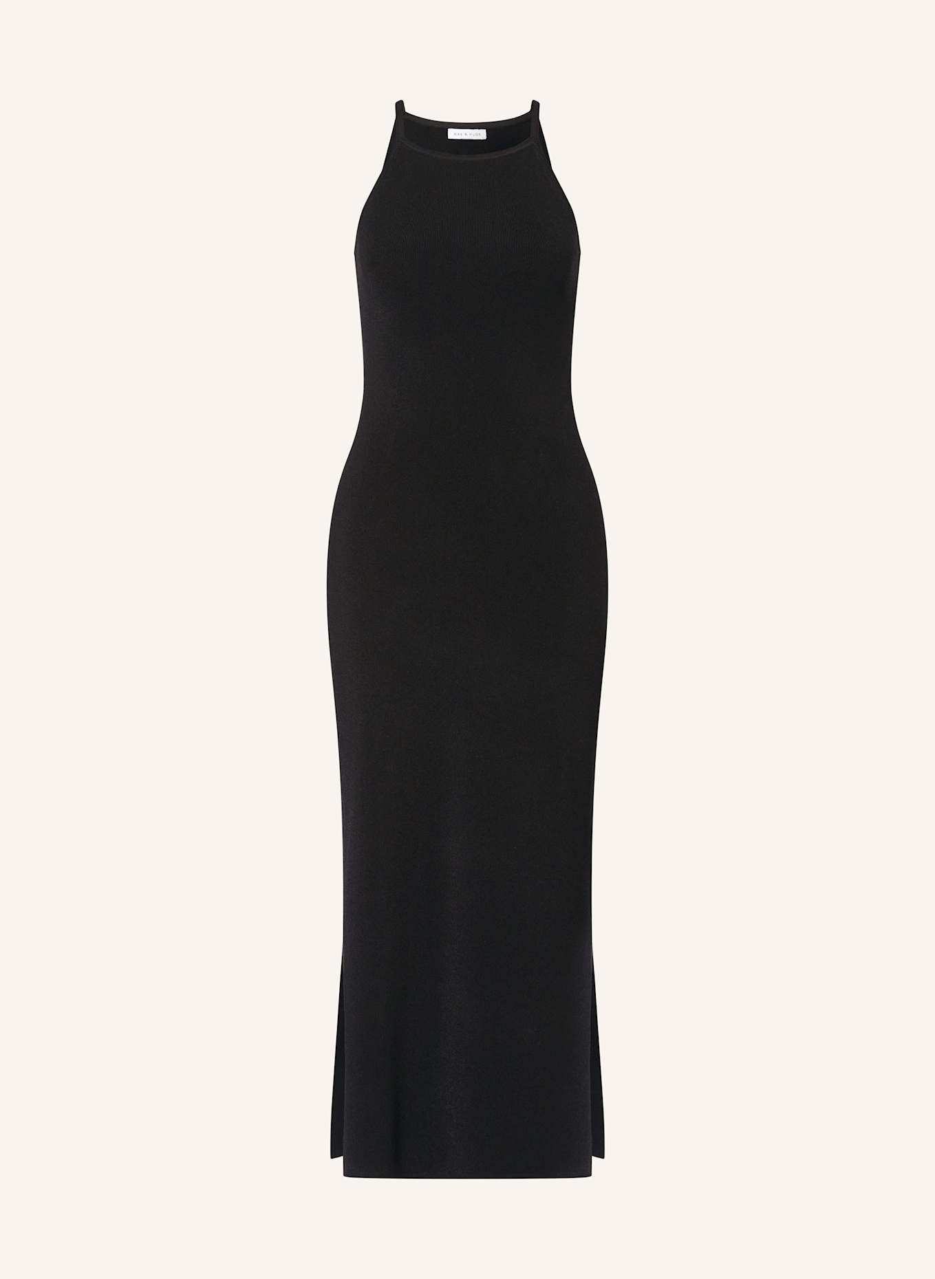 MRS & HUGS Strickkleid: SCHWARZ