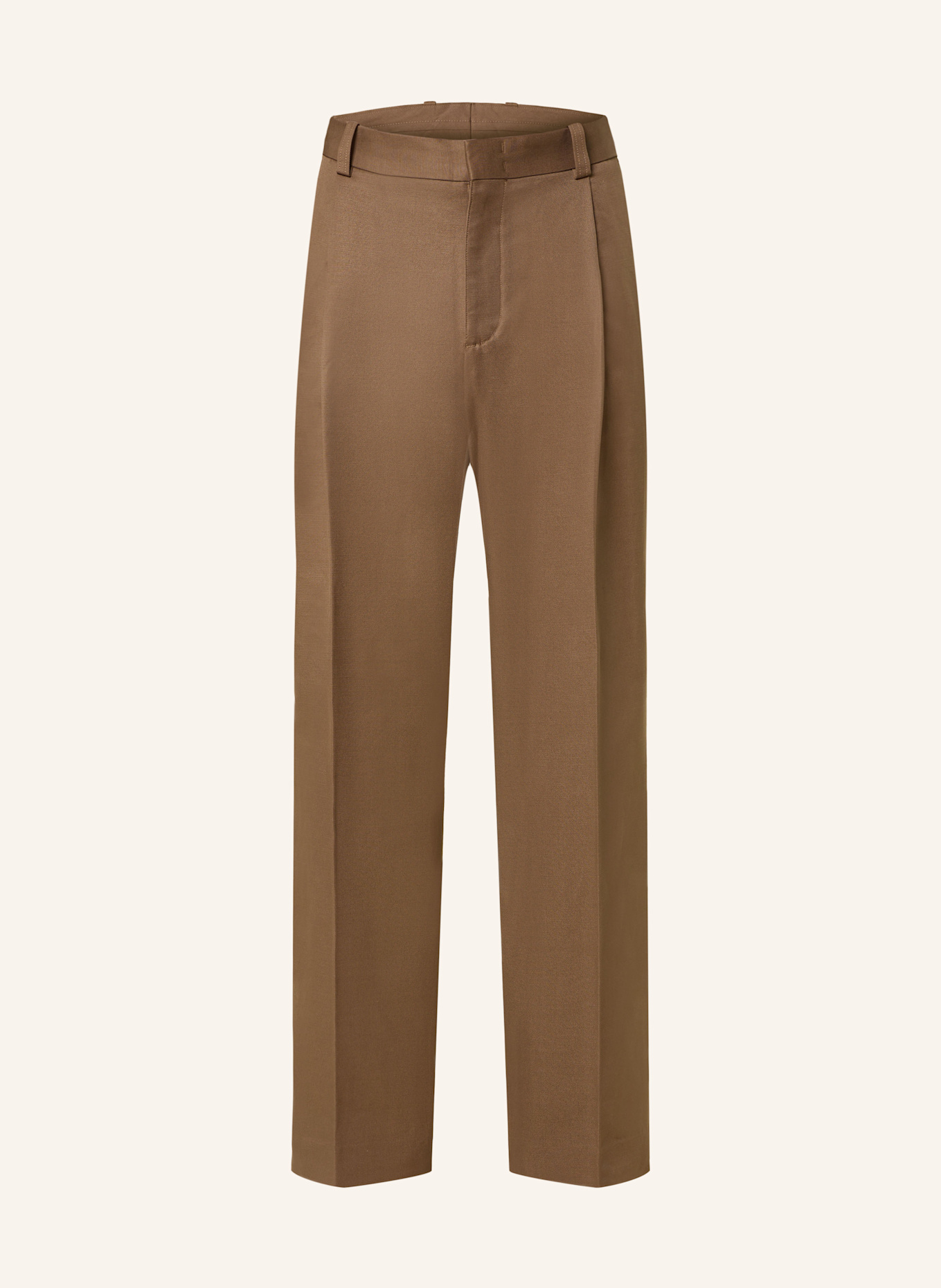 COS trousers One regular fit: BROWN