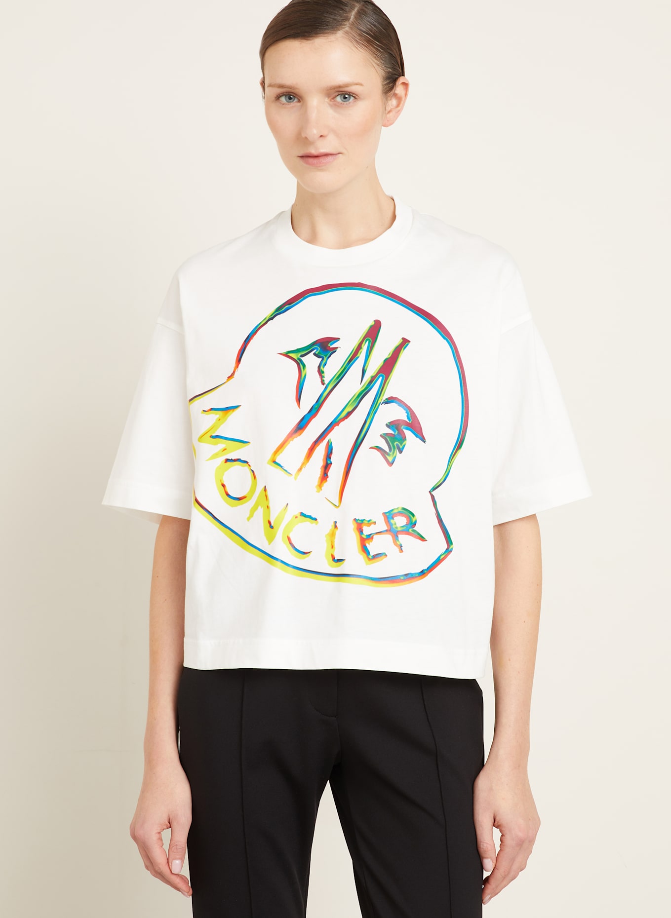Yellow moncler shirt cheap