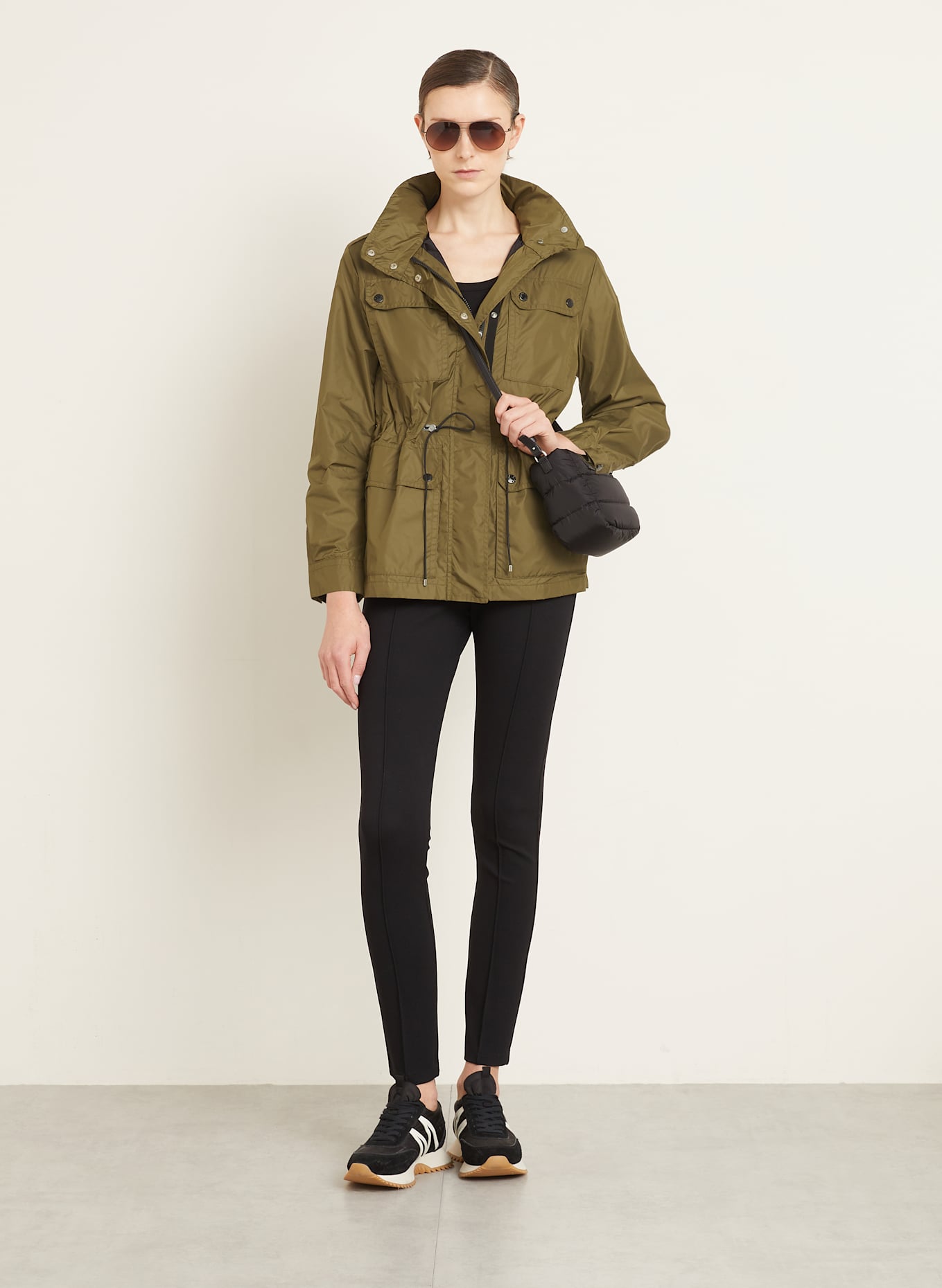 MONCLER Jacket AGDE in olive