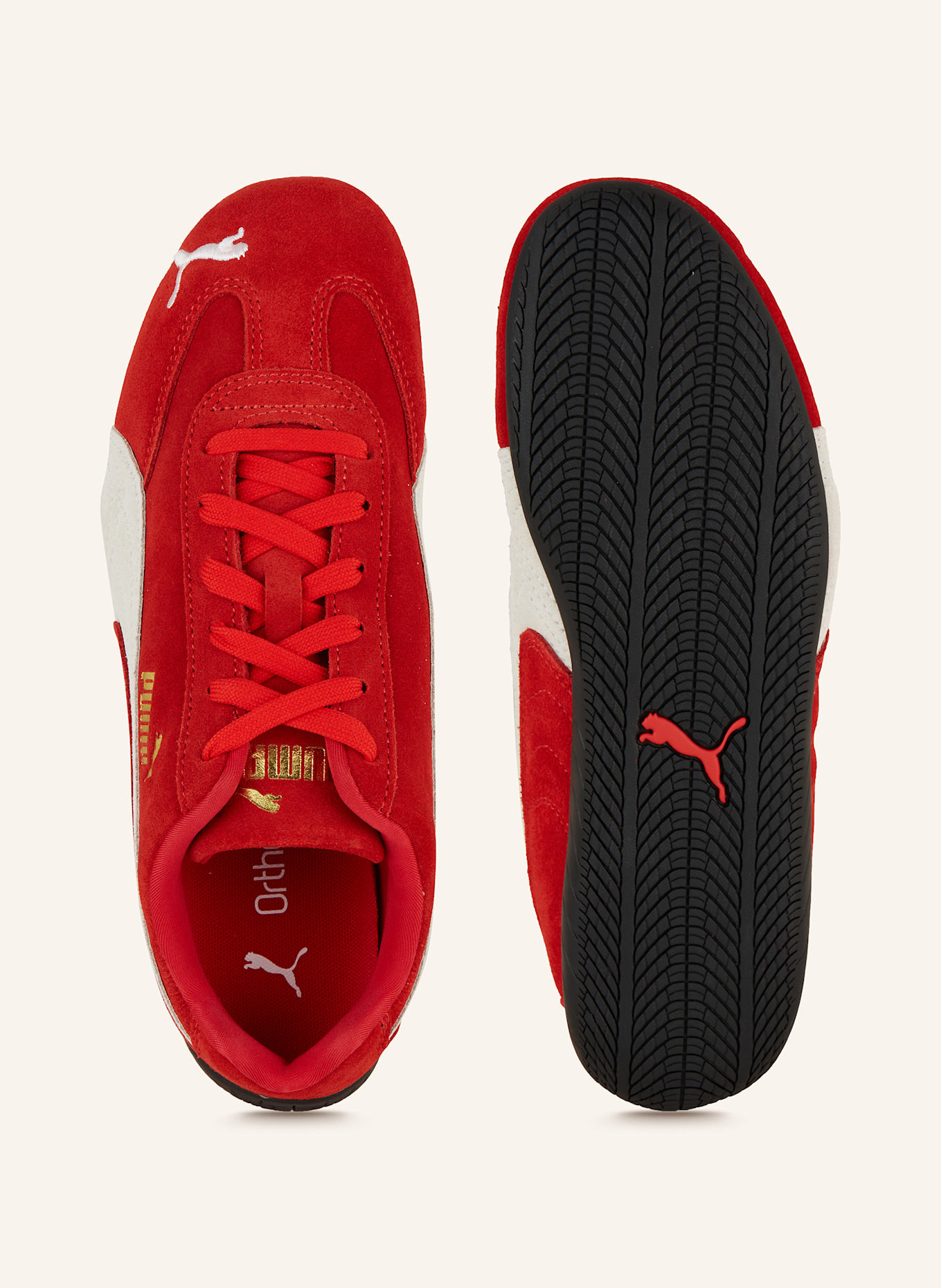 PUMA Sneaker SPEEDCAT OG: ROT/ WEISS