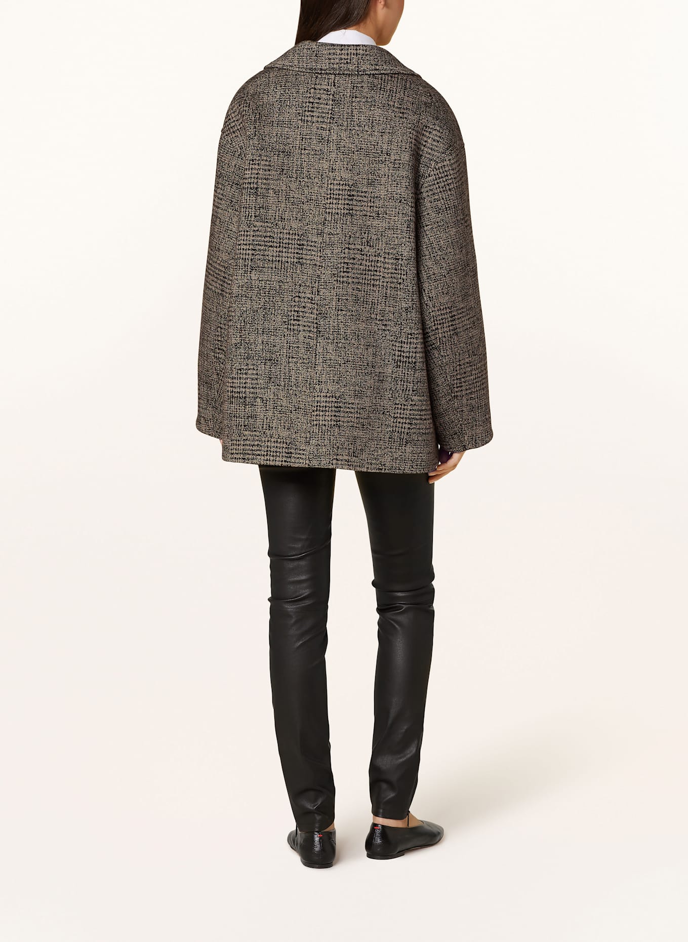 CLOSED Cabanjacke: BEIGE/ SCHWARZ