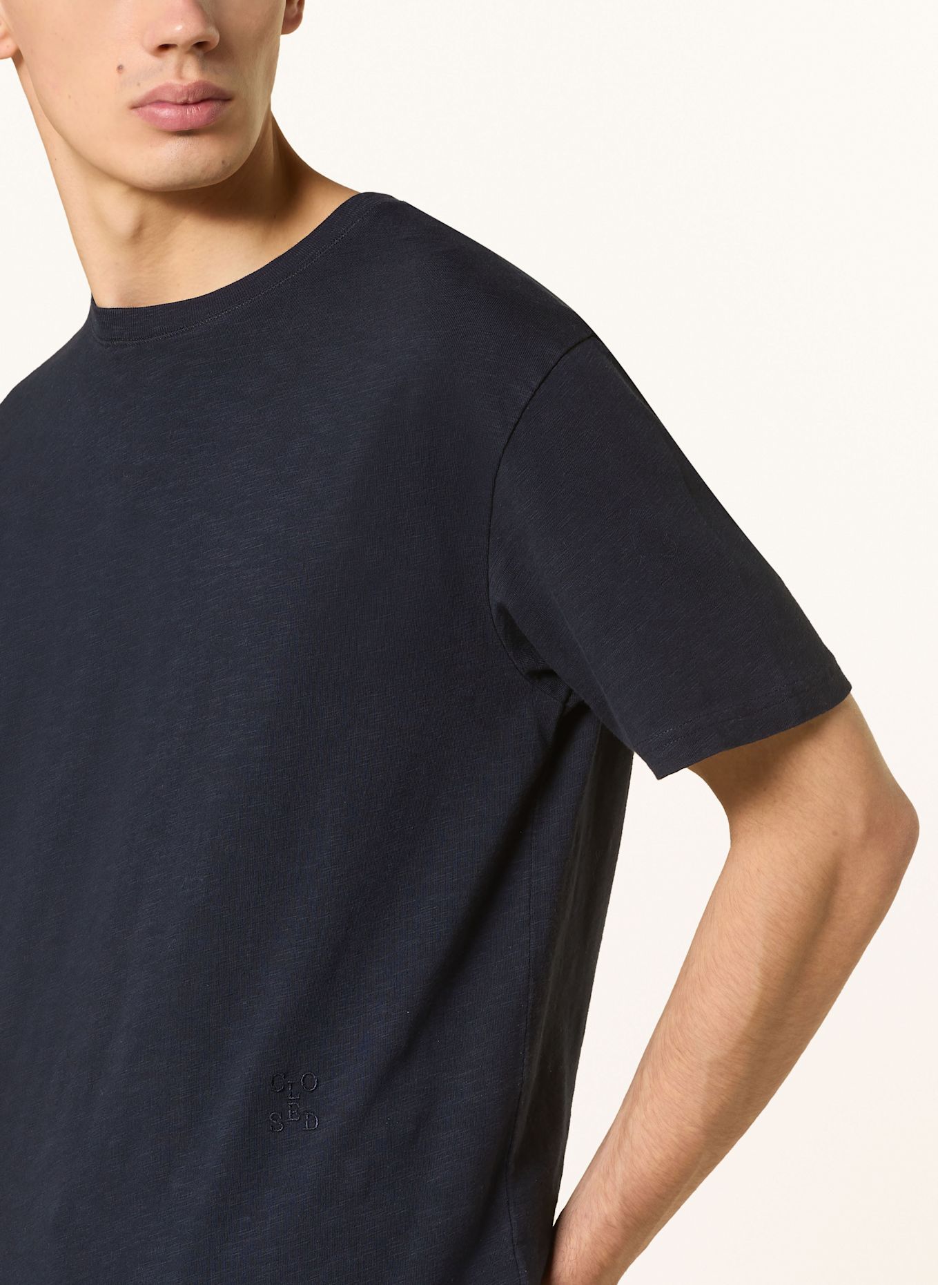 CLOSED T-Shirt: DUNKELBLAU