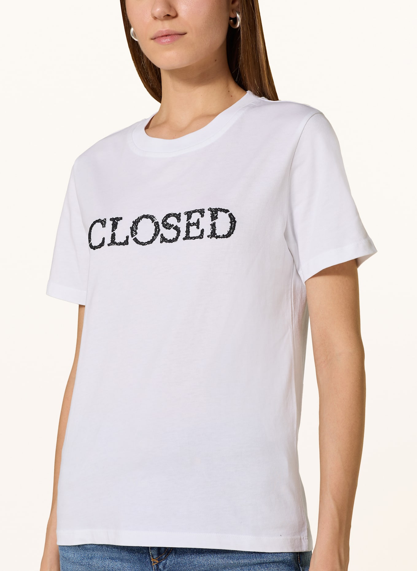 CLOSED T-Shirt: SCHWARZ