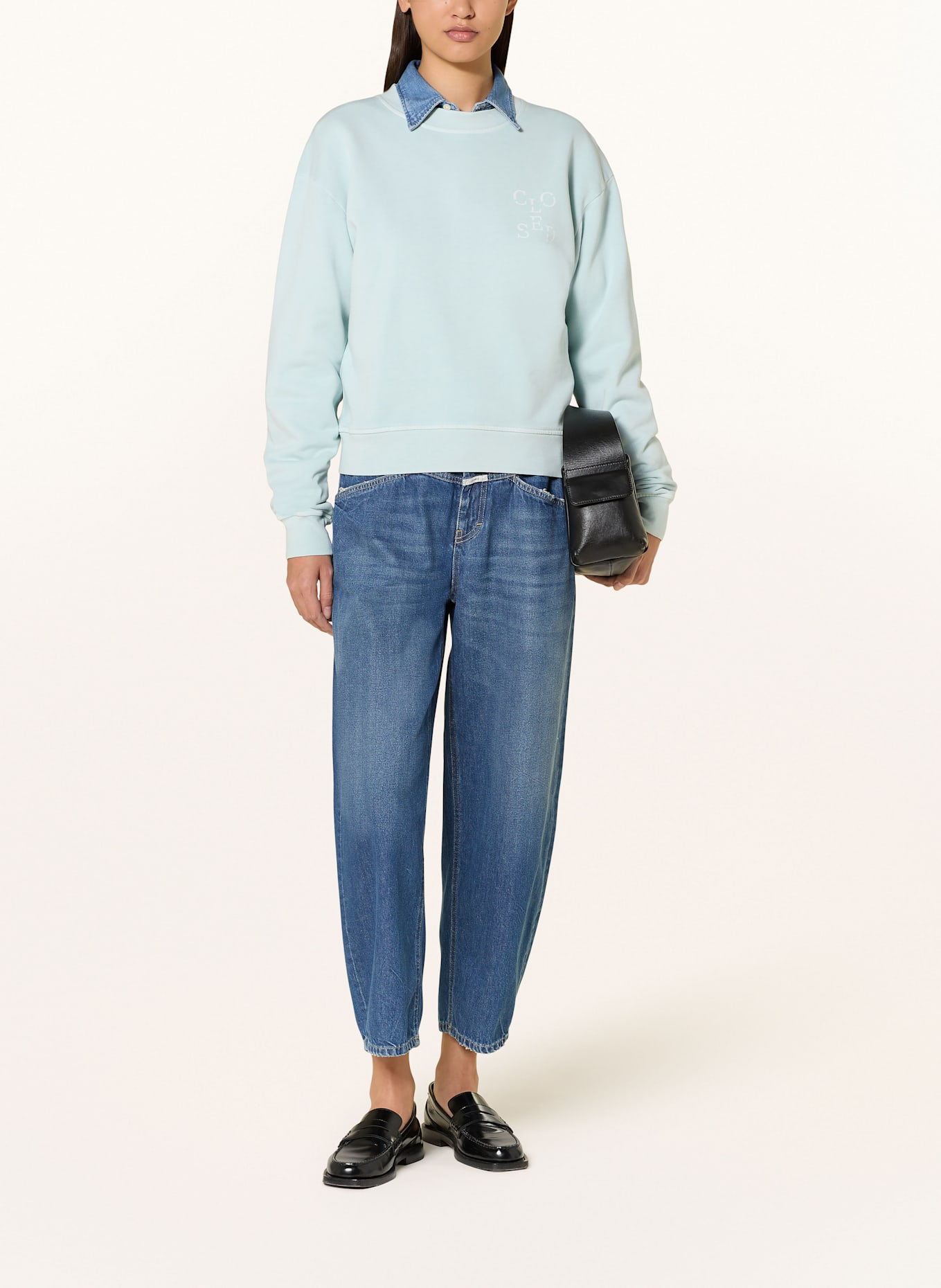 CLOSED Sweatshirt: HELLBLAU