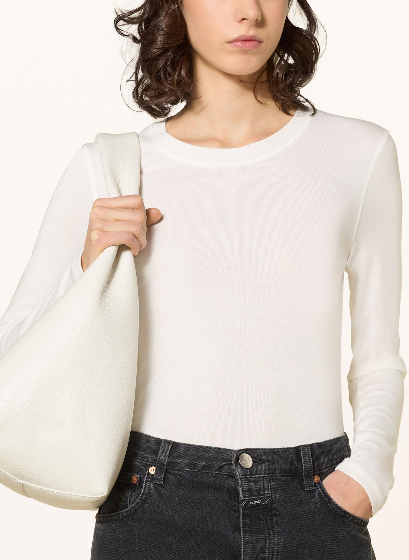 CLOSED patchwork faux-leather jacket Multicolour, Color: WHITE (Image 4)
