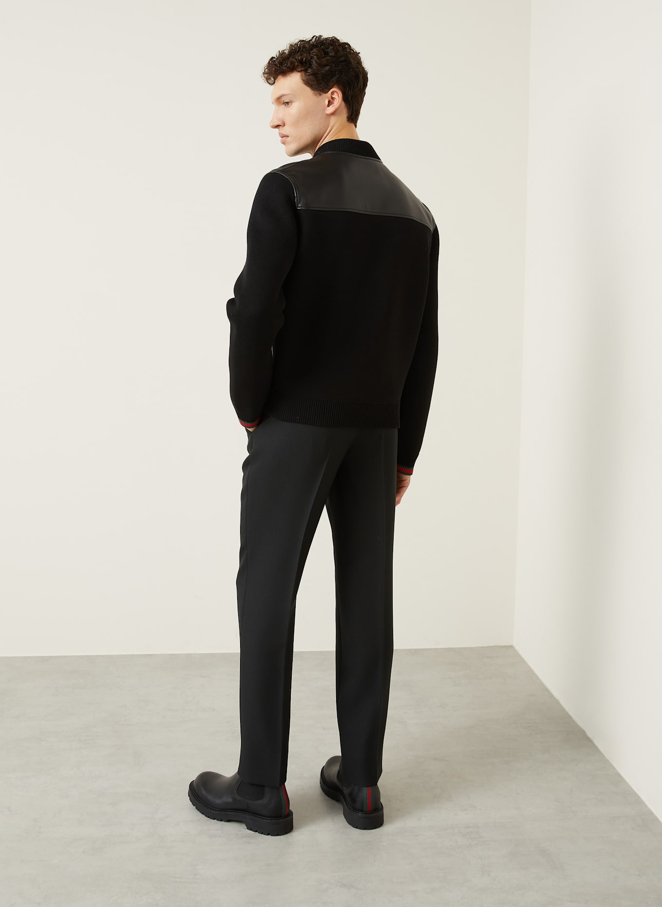 GUCCI Hose Regular Fit: SCHWARZ