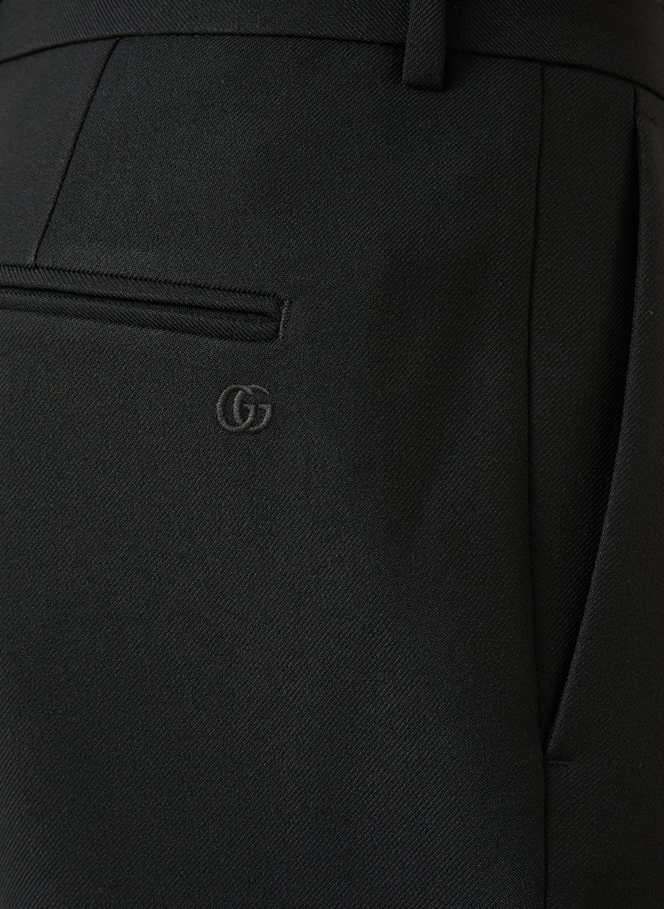 GUCCI Hose Regular Fit: SCHWARZ