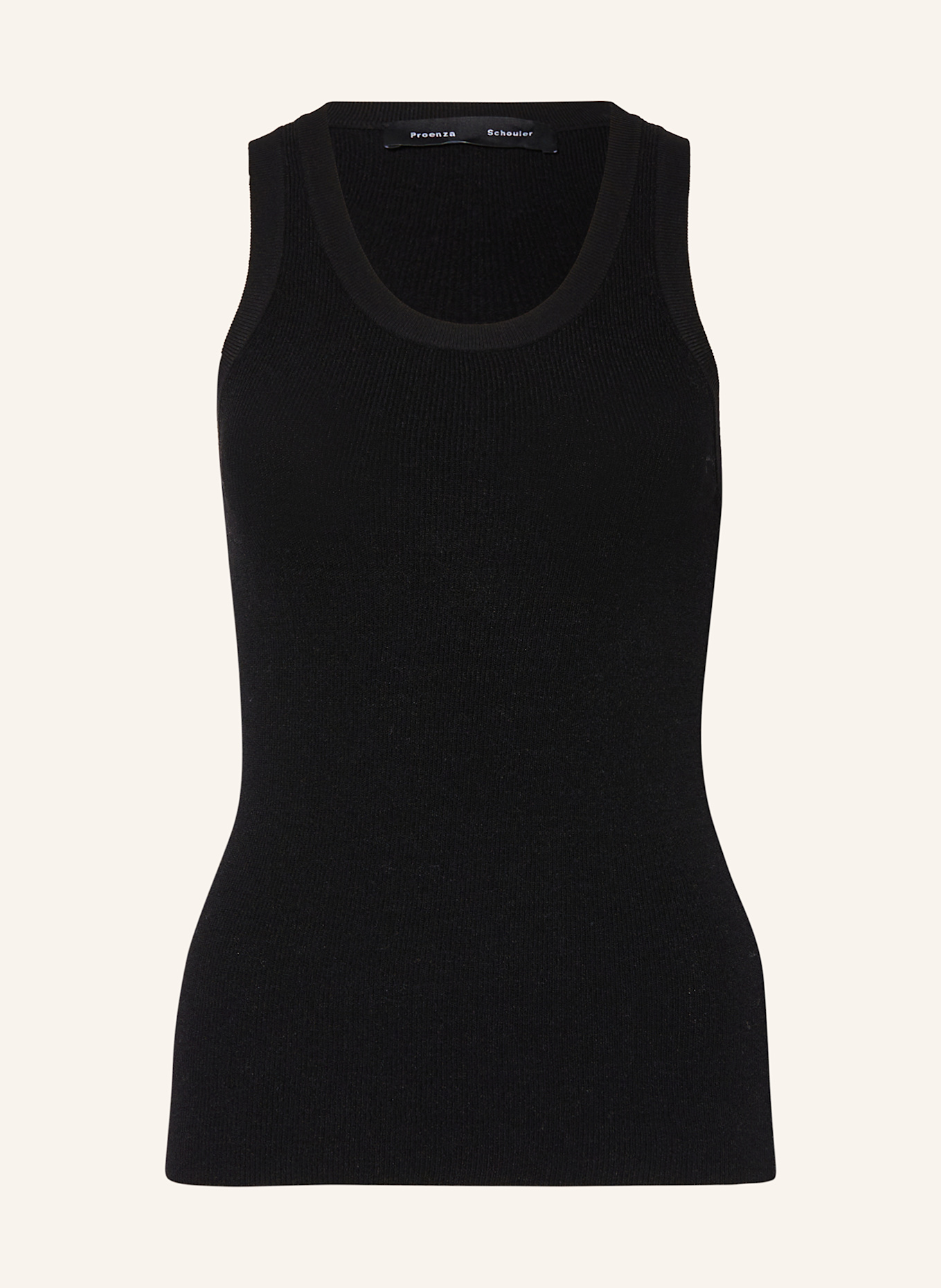 Proenza Schouler Strick-Top ROBERTS: SCHWARZ