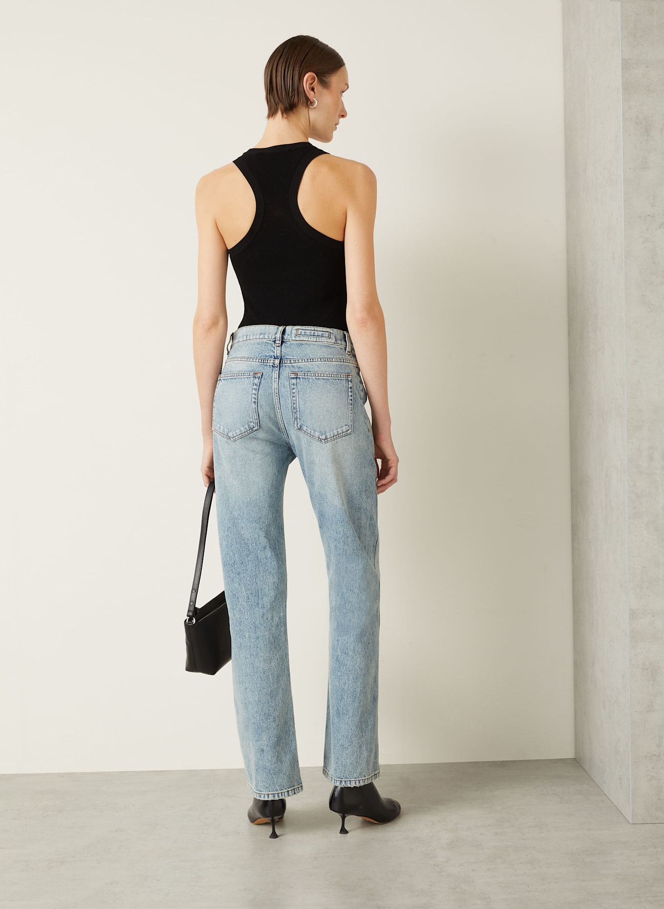 Proenza Schouler Strick-Top ROBERTS: SCHWARZ