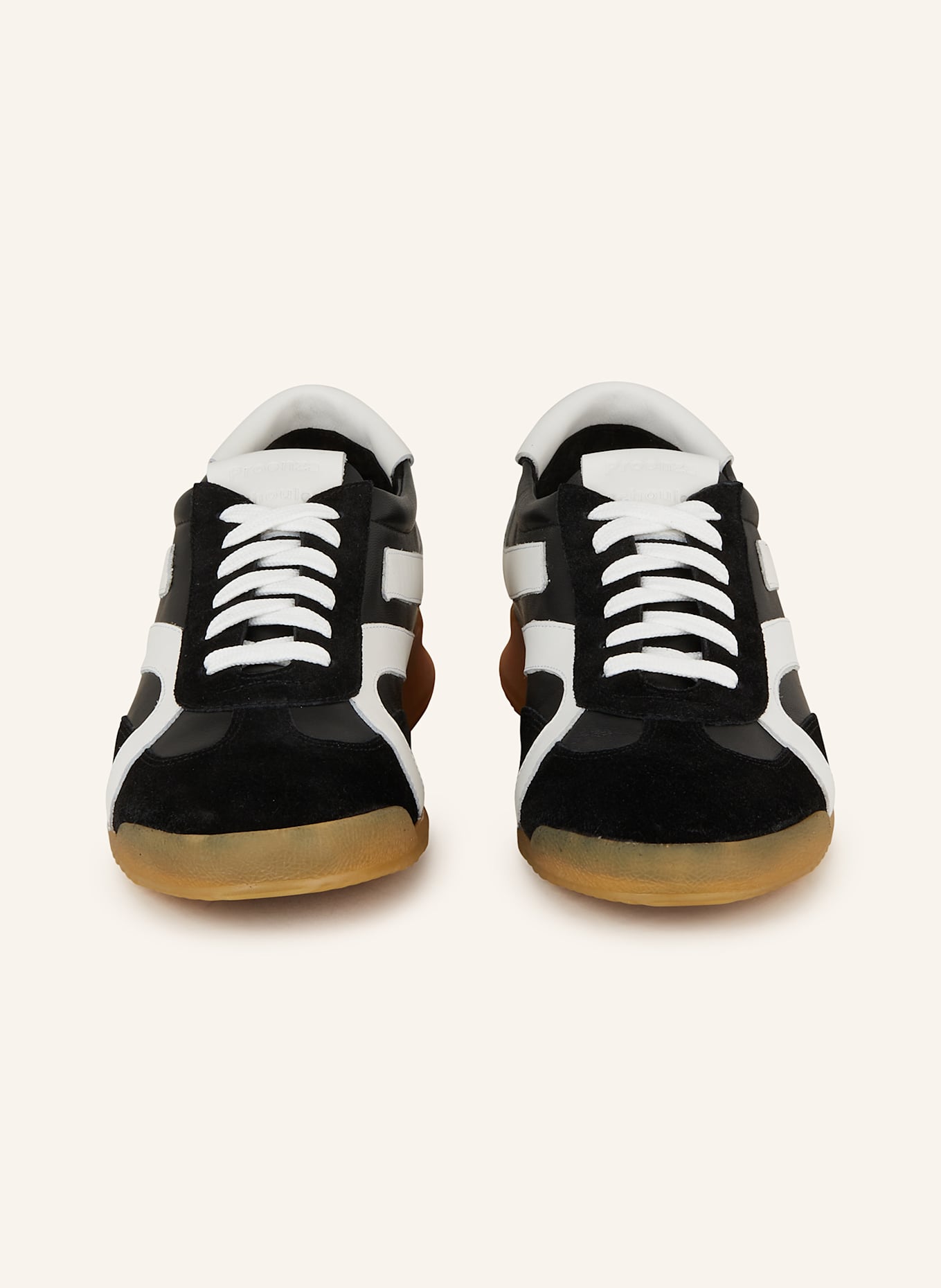 Proenza Schouler Sneakersy TRACK: CZARNY / BIAŁY