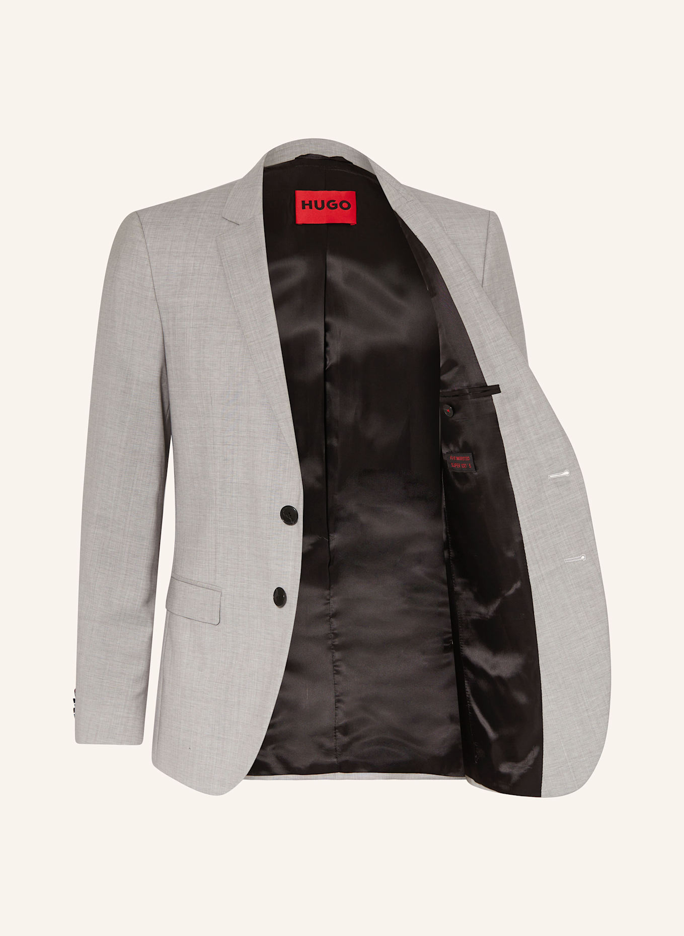 HUGO Suit jacket ARTI232X "extra slim fit: 050 LIGHT/PASTEL GREY