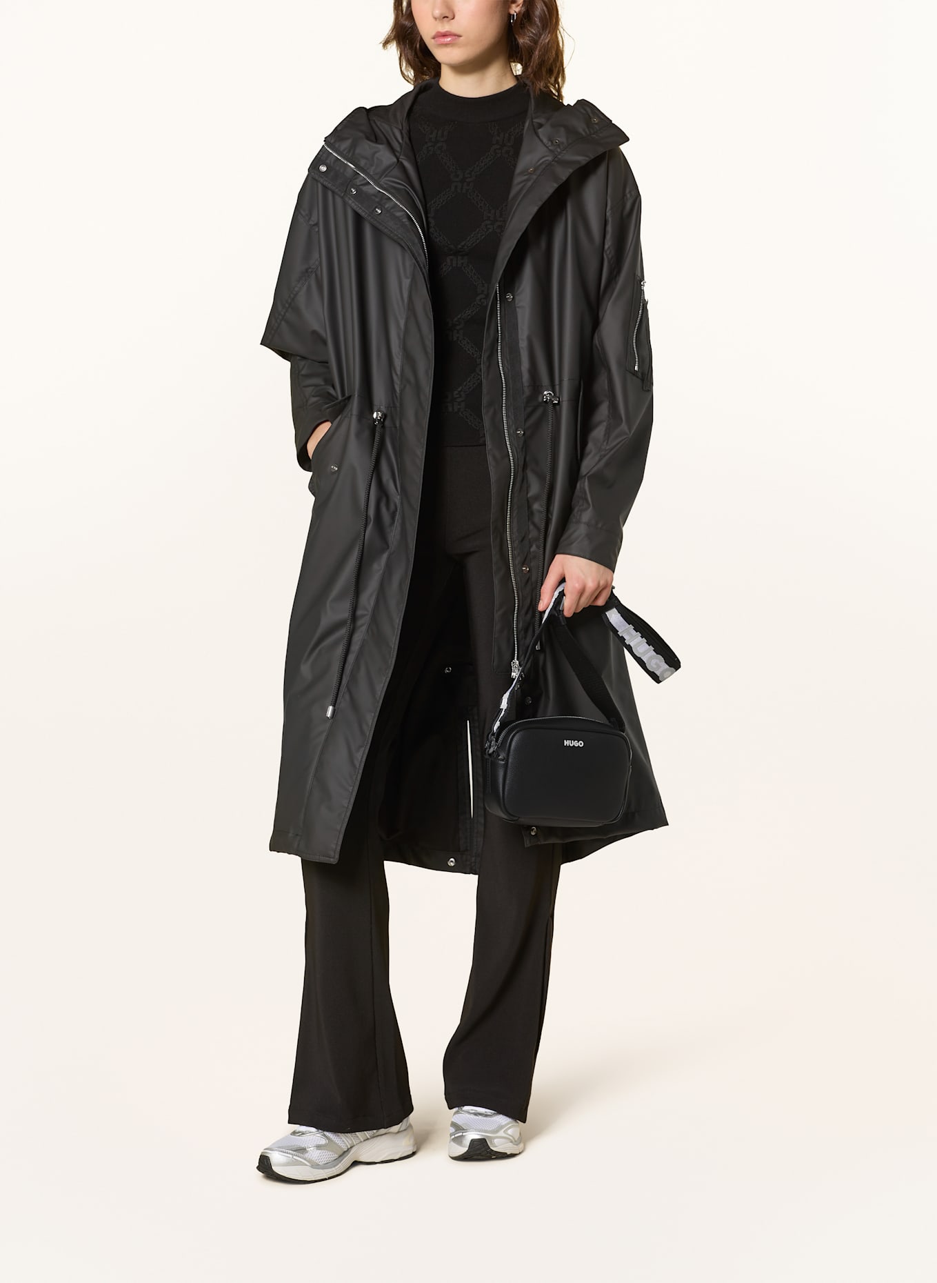 HUGO Crossbody bag BEL : BLACK