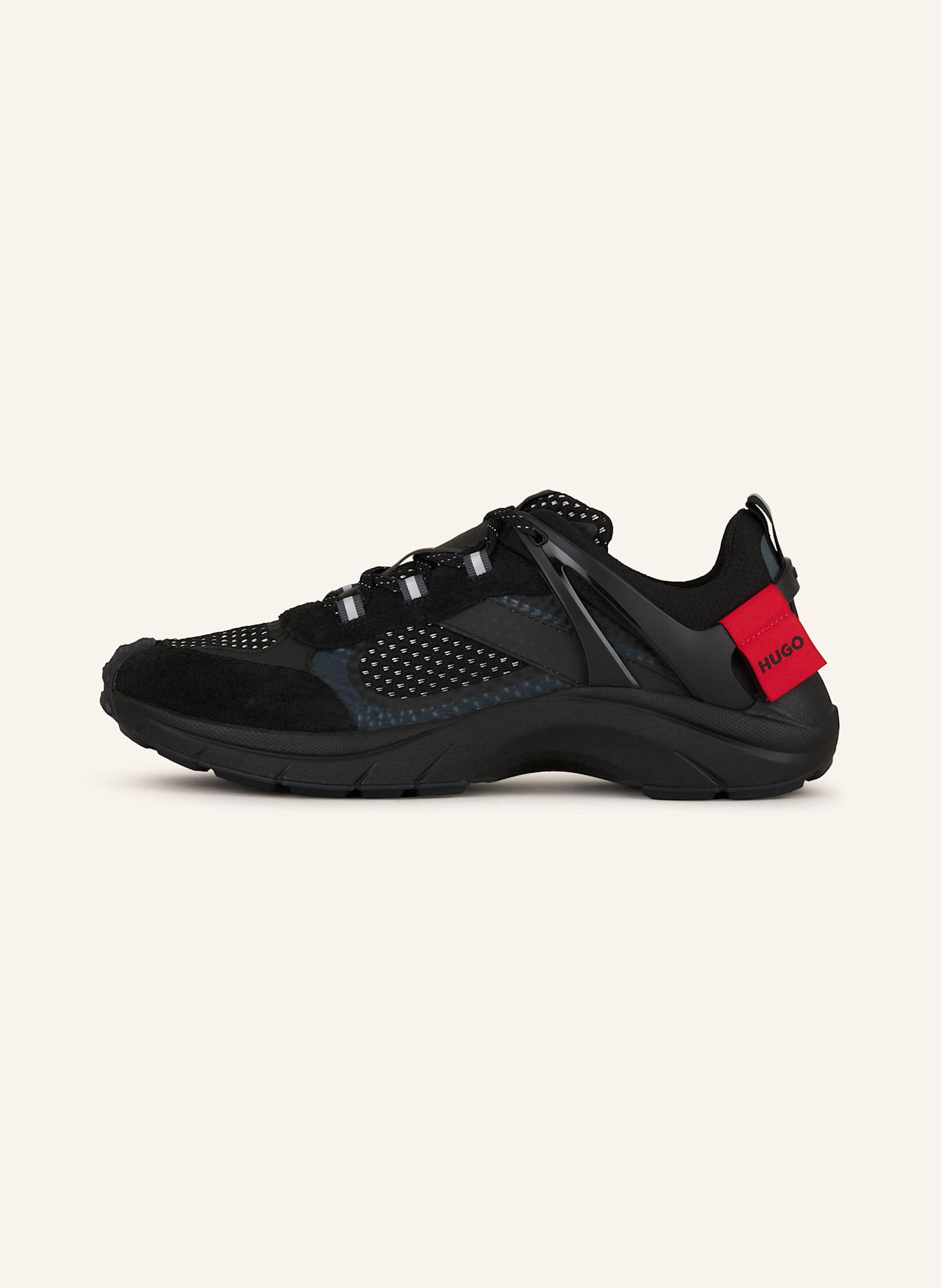 HUGO Sneaker GO2: SCHWARZ